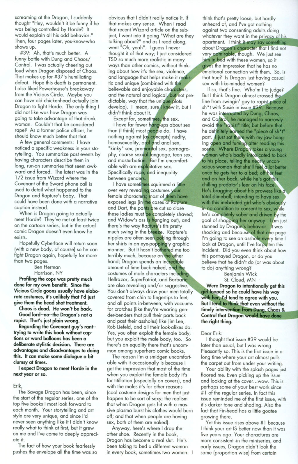 Read online The Savage Dragon (1993) comic -  Issue #41 - 27