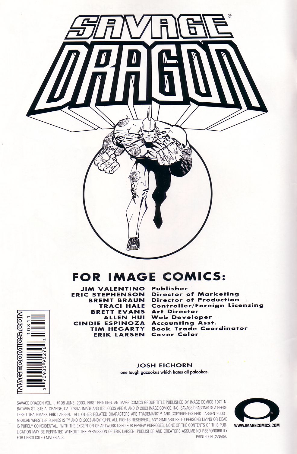 The Savage Dragon (1993) issue 108 - Page 2