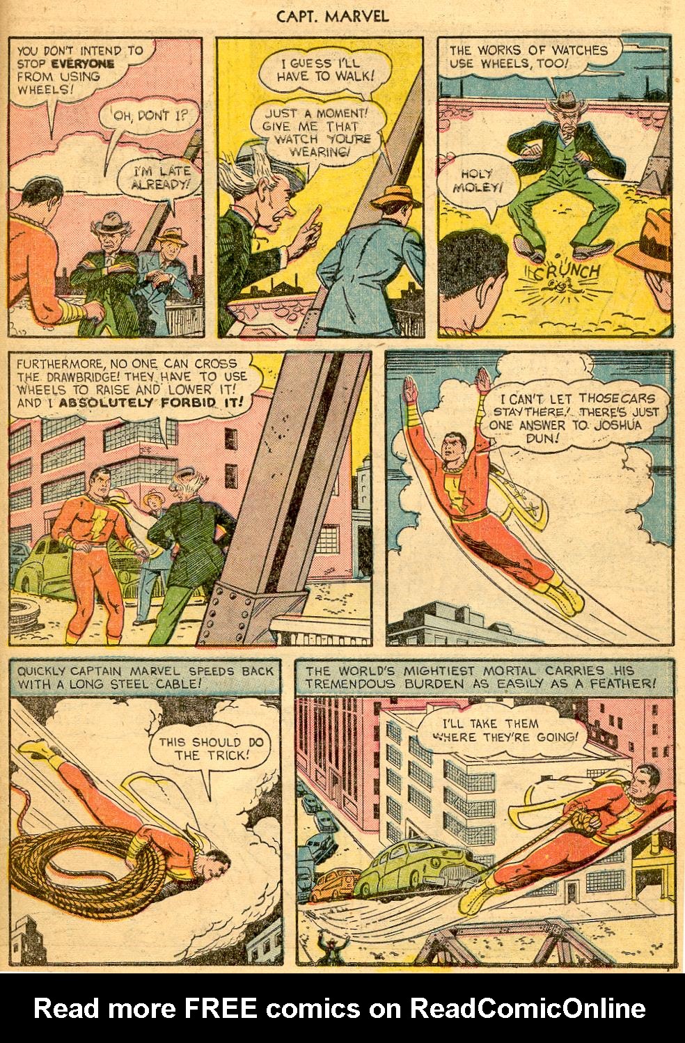 Read online Captain Marvel Adventures comic -  Issue #112 - 43