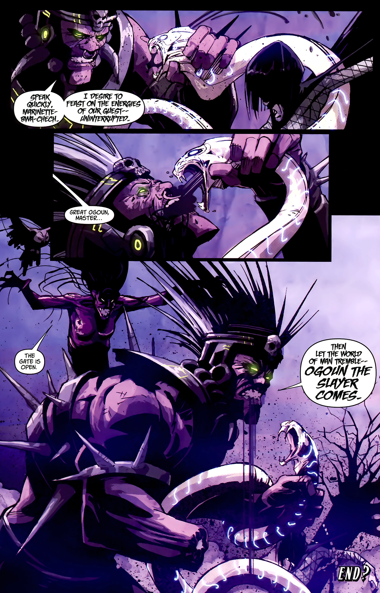 Read online Doctor Voodoo: Avenger of the Supernatural comic -  Issue #5 - 24