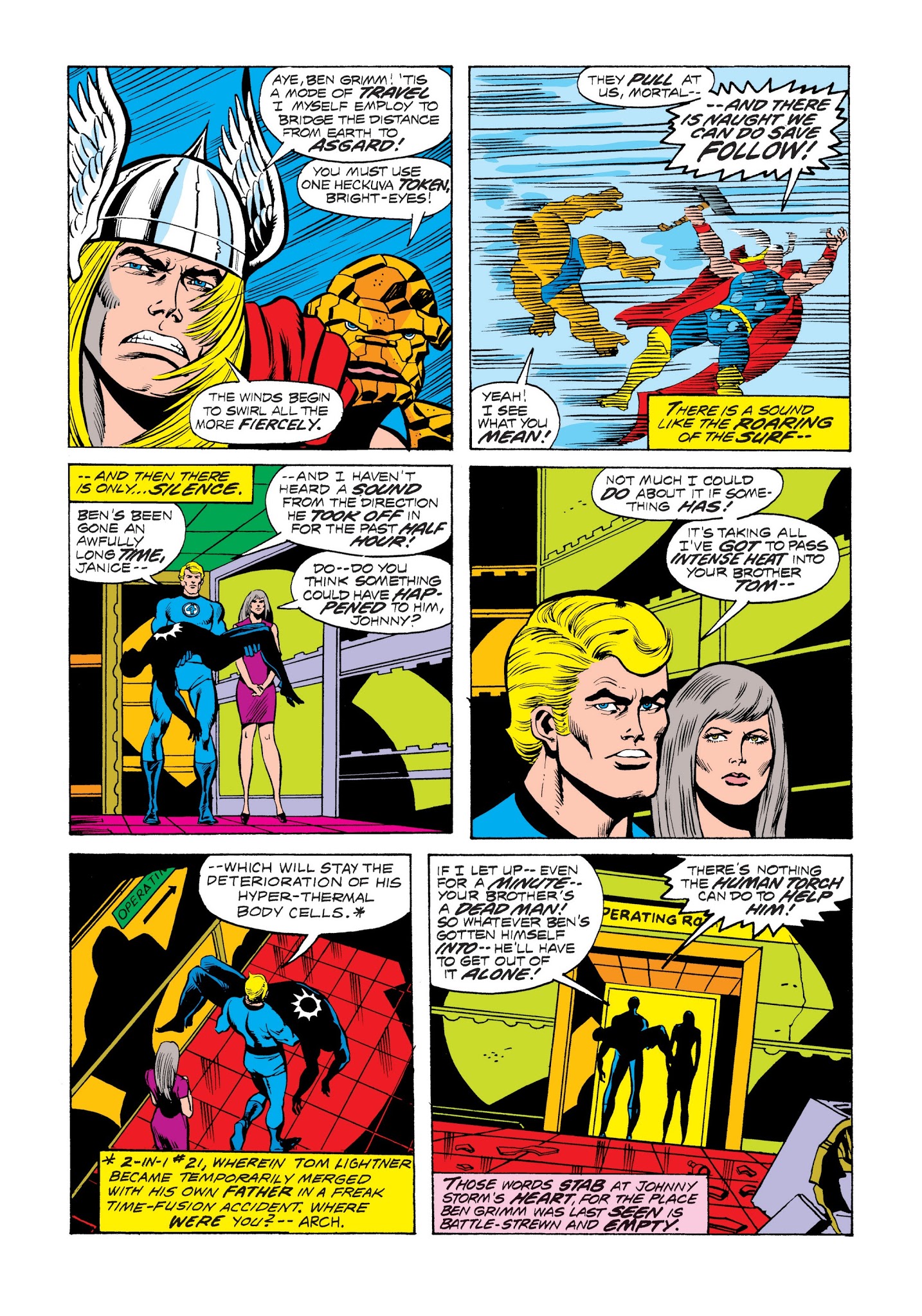 Read online Marvel Masterworks: Marvel Two-In-One comic -  Issue # TPB 3 - 49