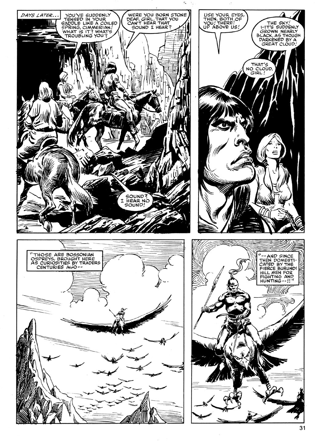 Read online The Savage Sword Of Conan comic -  Issue #92 - 30