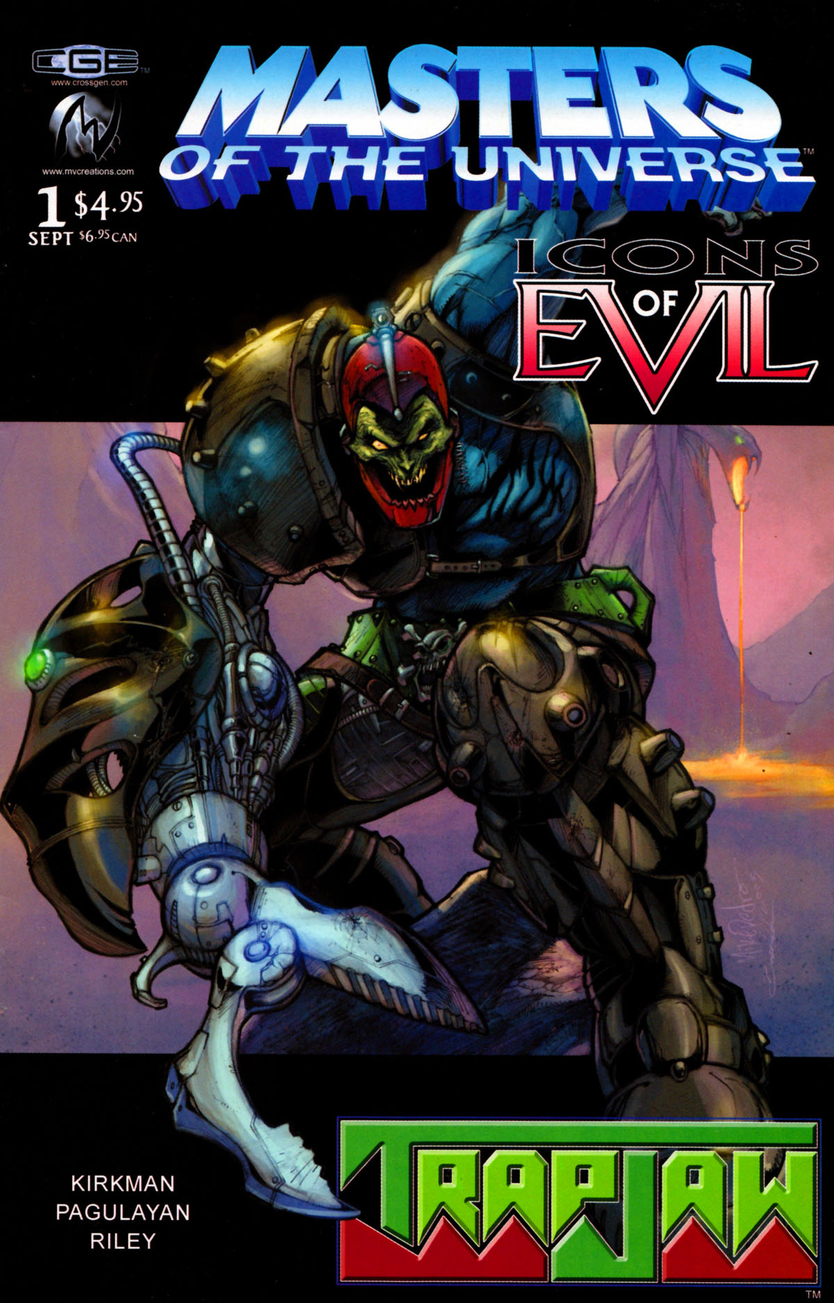 Read online Masters of the Universe: Icons of Evil comic -  Issue # Trapjaw - 1