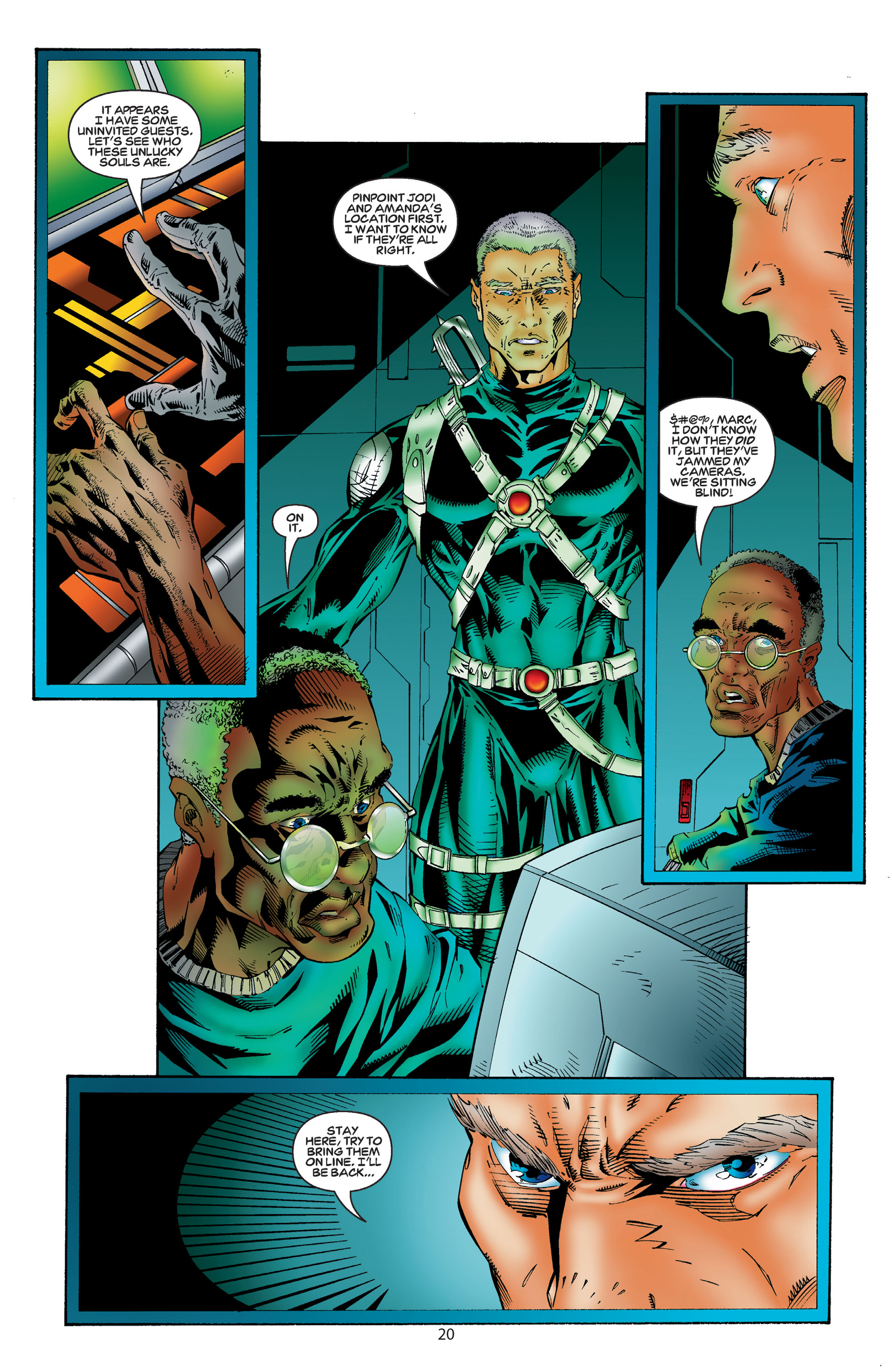 Read online Backlash comic -  Issue #17 - 20