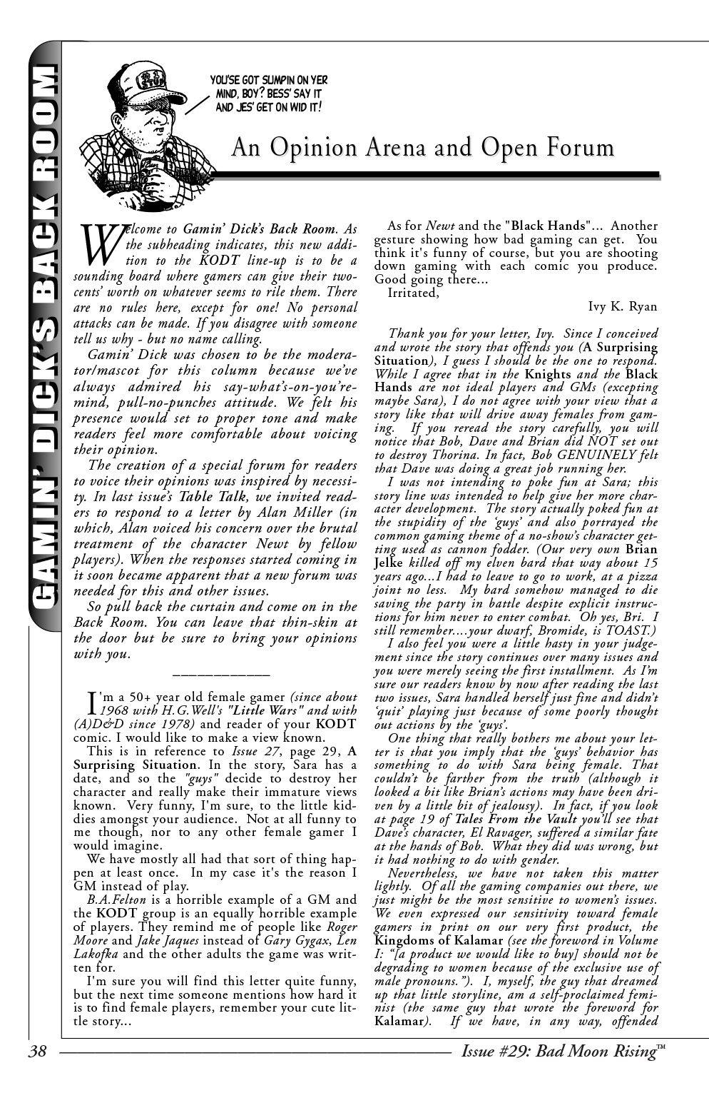 Read online Knights of the Dinner Table comic -  Issue #29 - 40