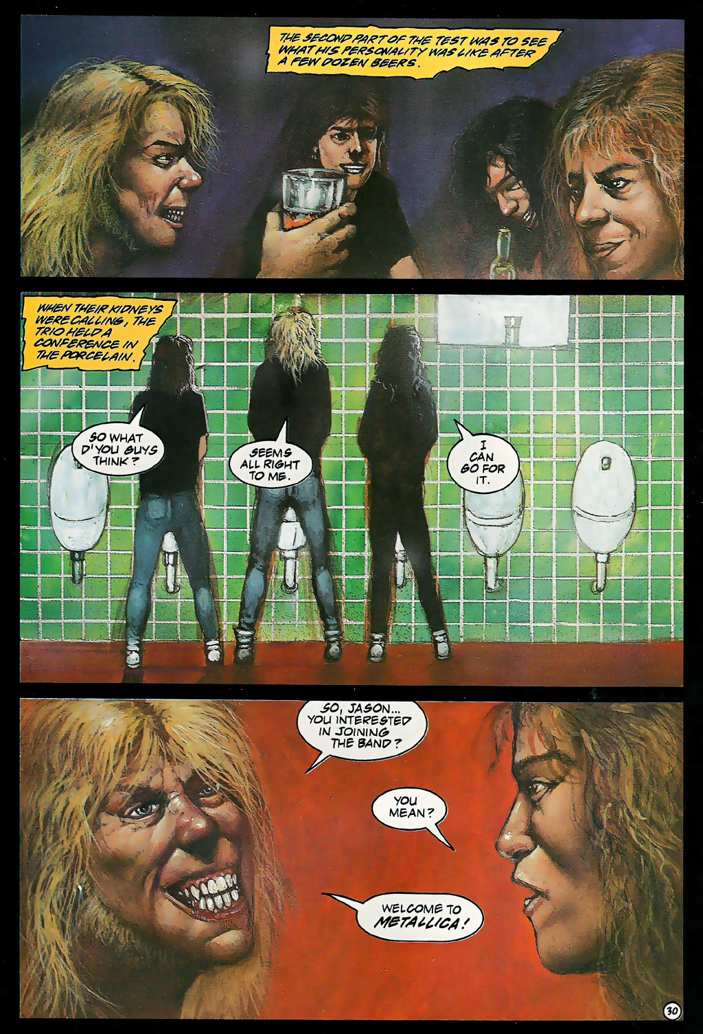 Read online Metallica comic -  Issue # Full - 34