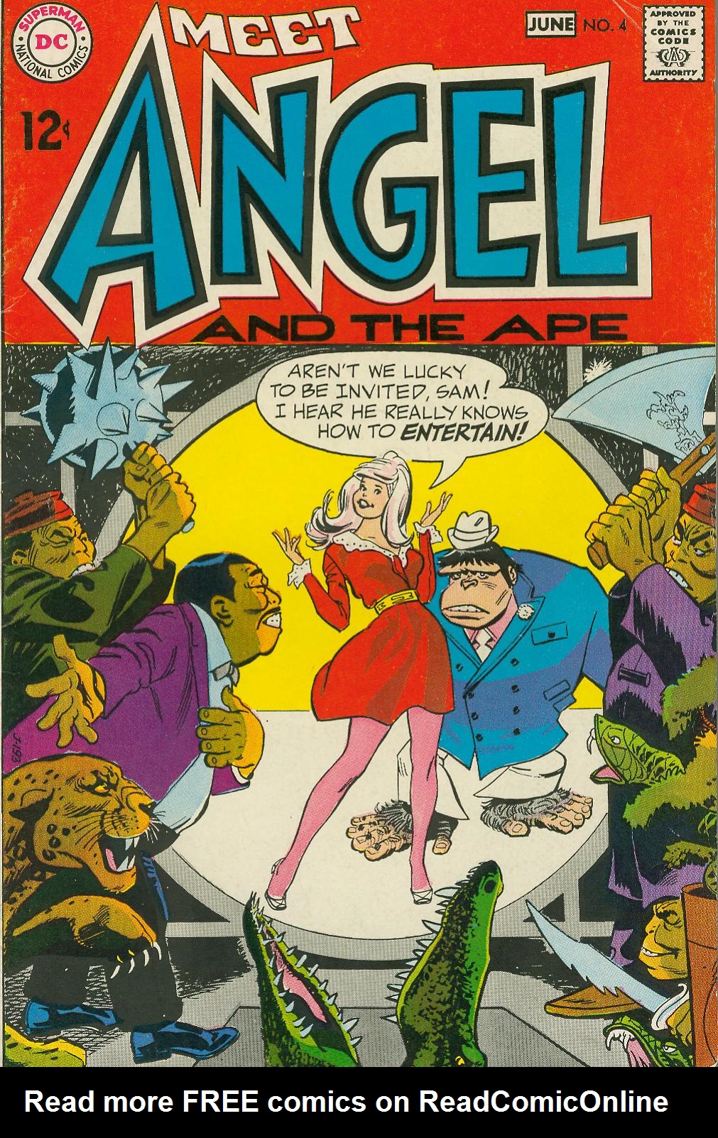 Read online Angel And The Ape (1968) comic -  Issue #4 - 1