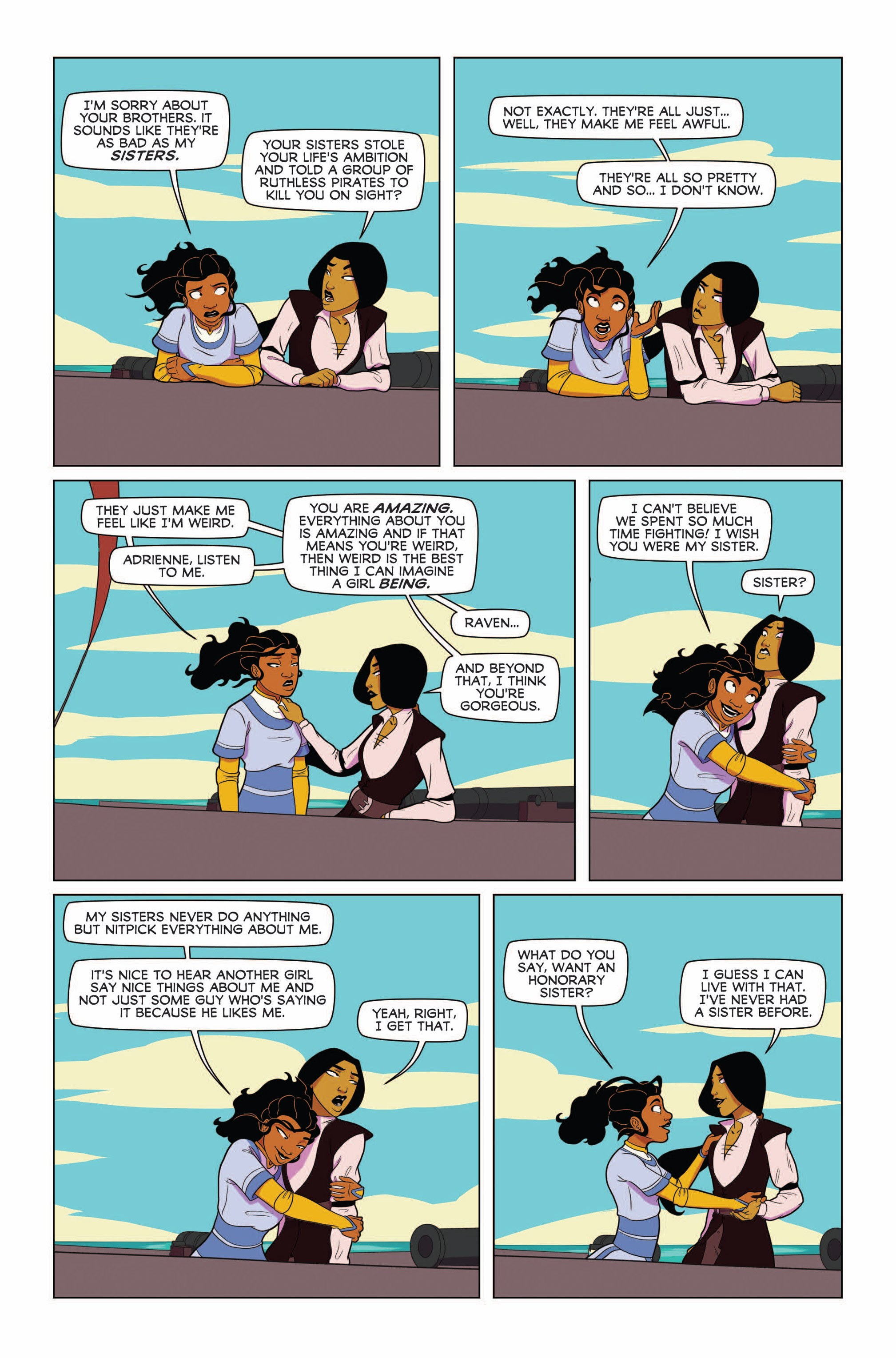 Read online Princeless: The Pirate Princess comic -  Issue # Full - 107