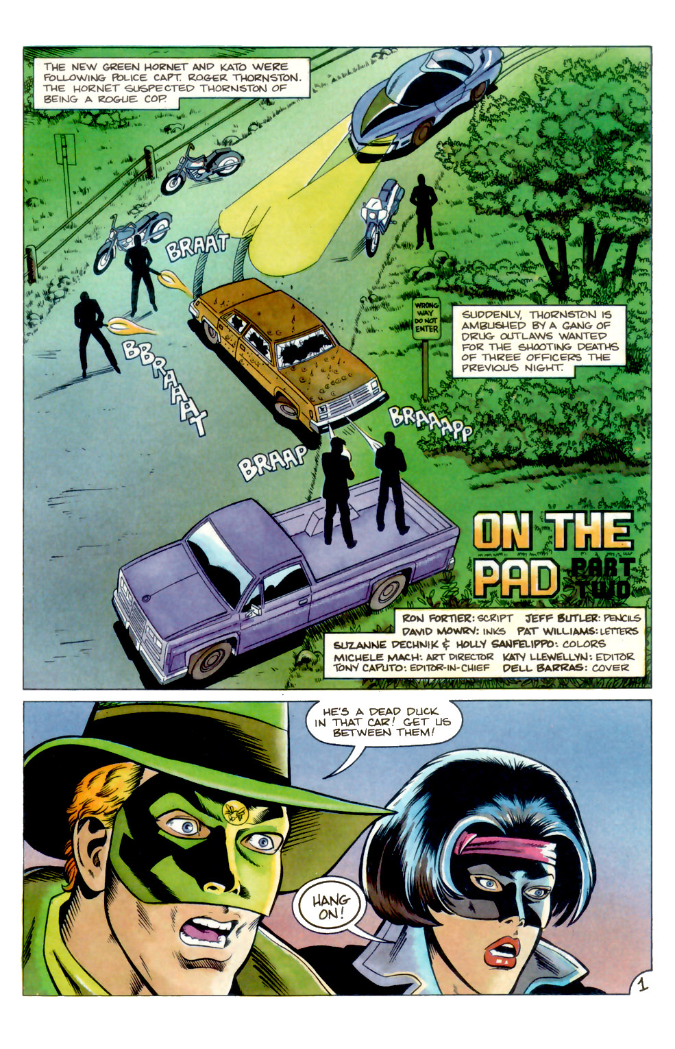 Read online The Green Hornet (1989) comic -  Issue #9 - 2