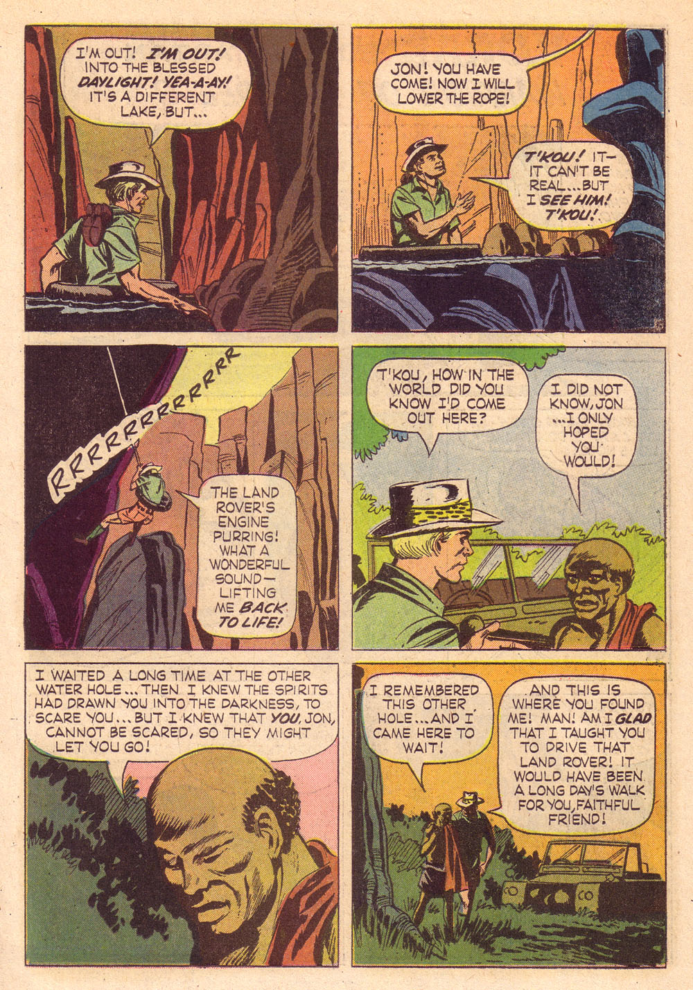 Read online Korak, Son of Tarzan (1964) comic -  Issue #6 - 23