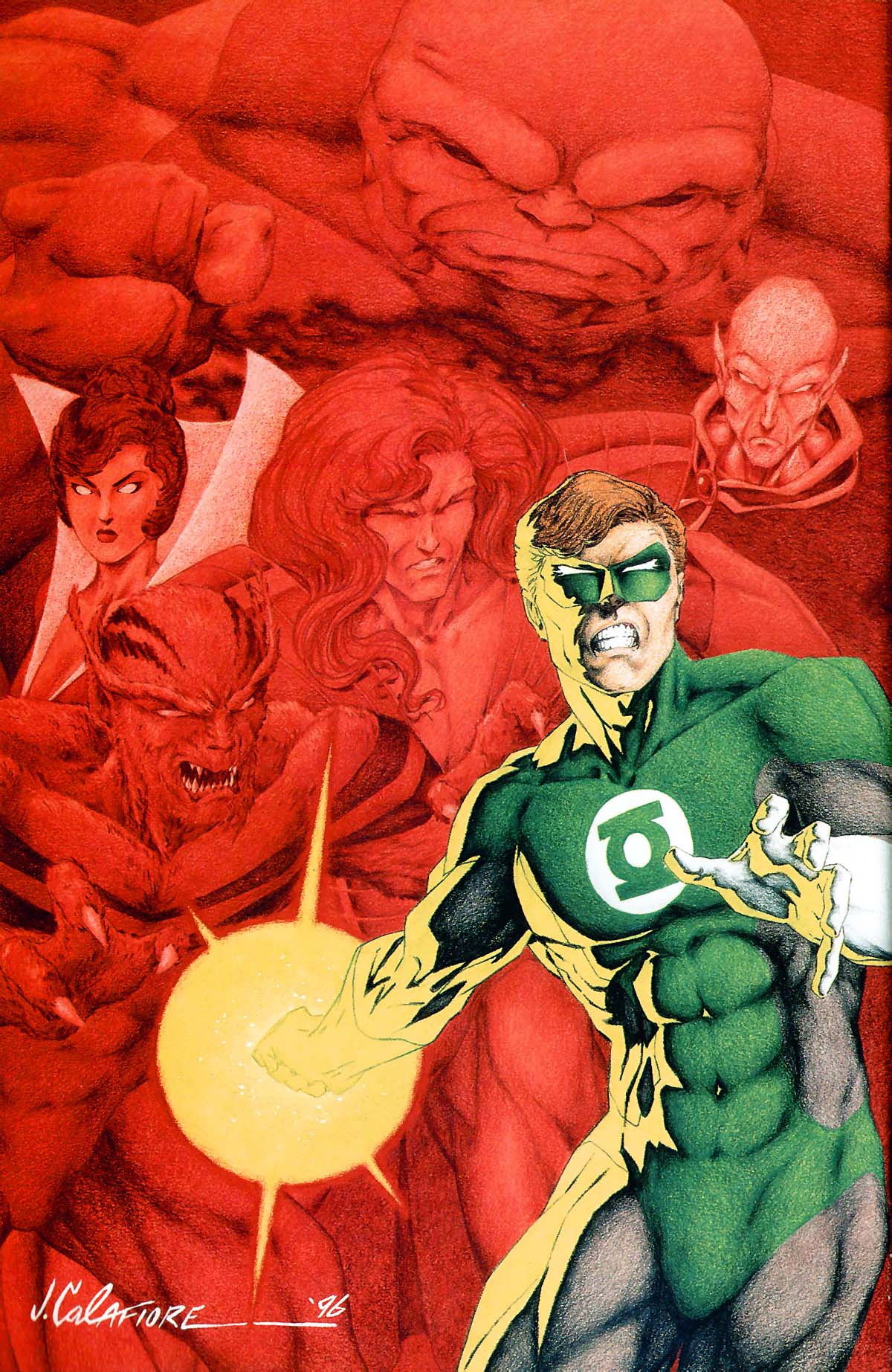 Read online Green Lantern Gallery comic -  Issue # Full - 27