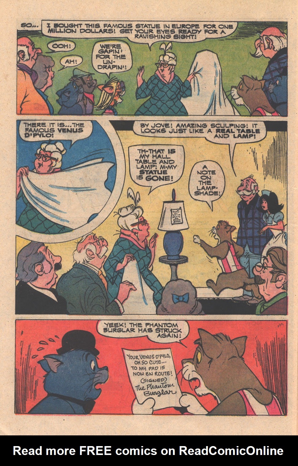 Read online O'Malley and the Alley Cats comic -  Issue #8 - 12