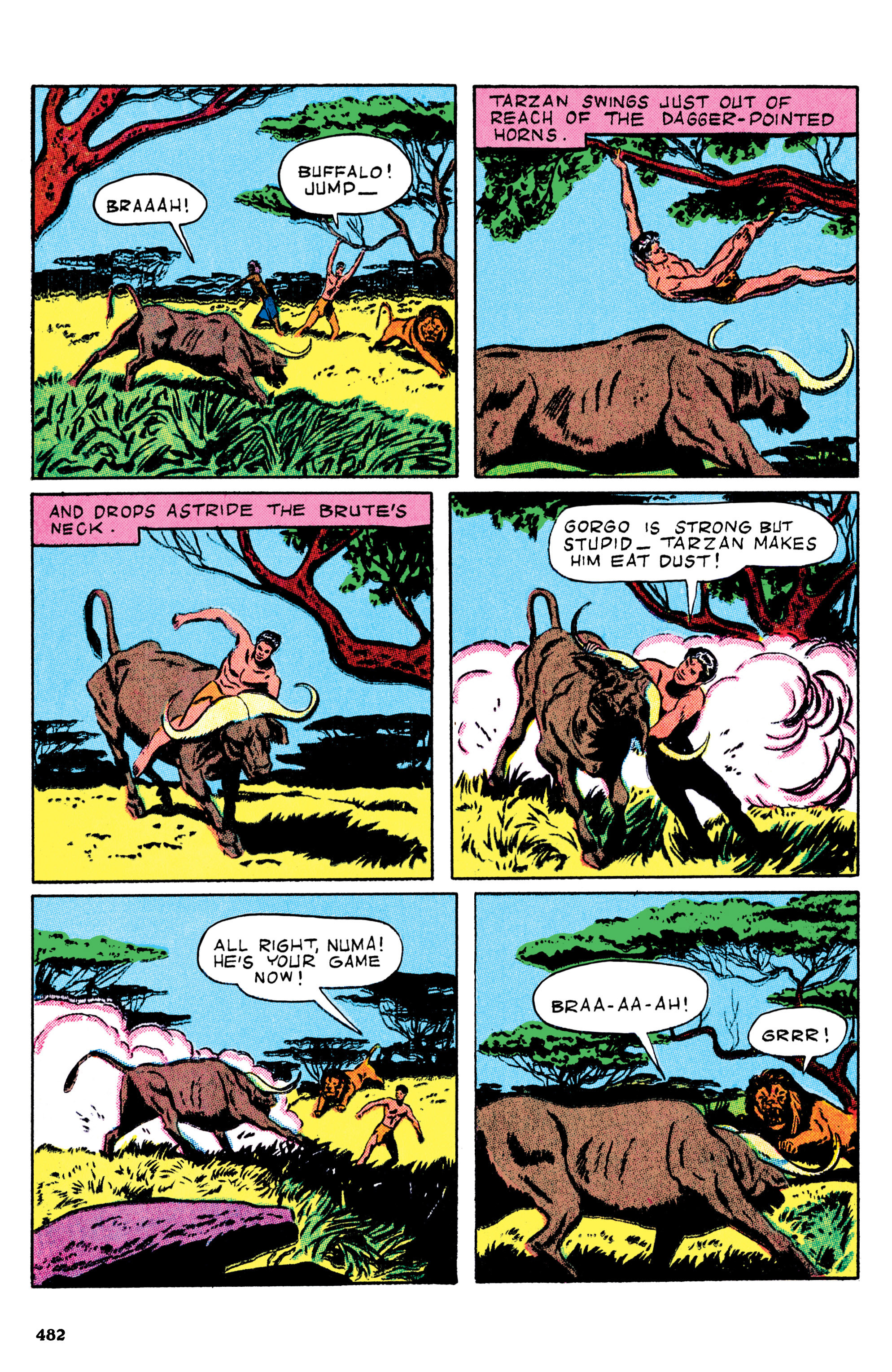 Read online Edgar Rice Burroughs Tarzan: The Jesse Marsh Years Omnibus comic -  Issue # TPB (Part 5) - 84