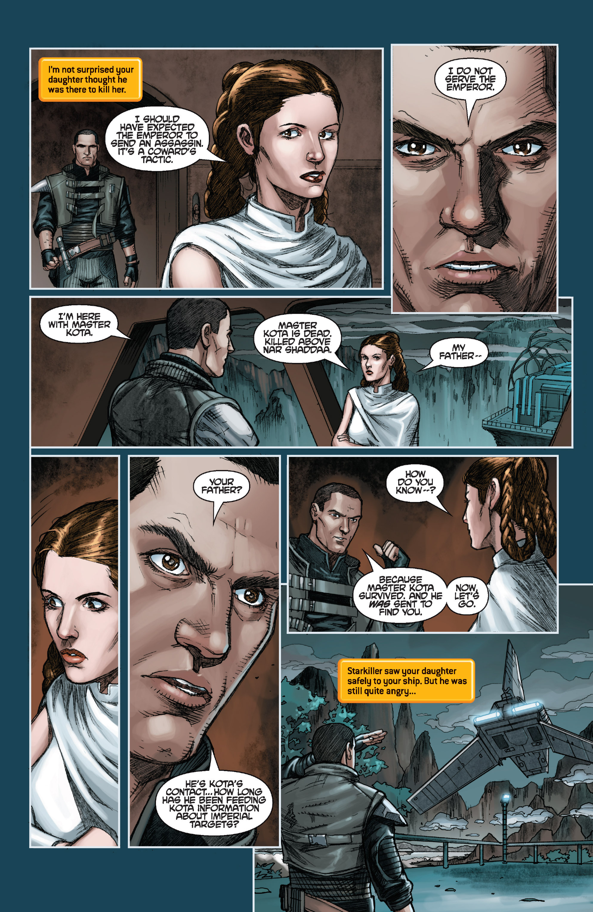 Read online Star Wars: The Force Unleashed comic -  Issue # Full - 75