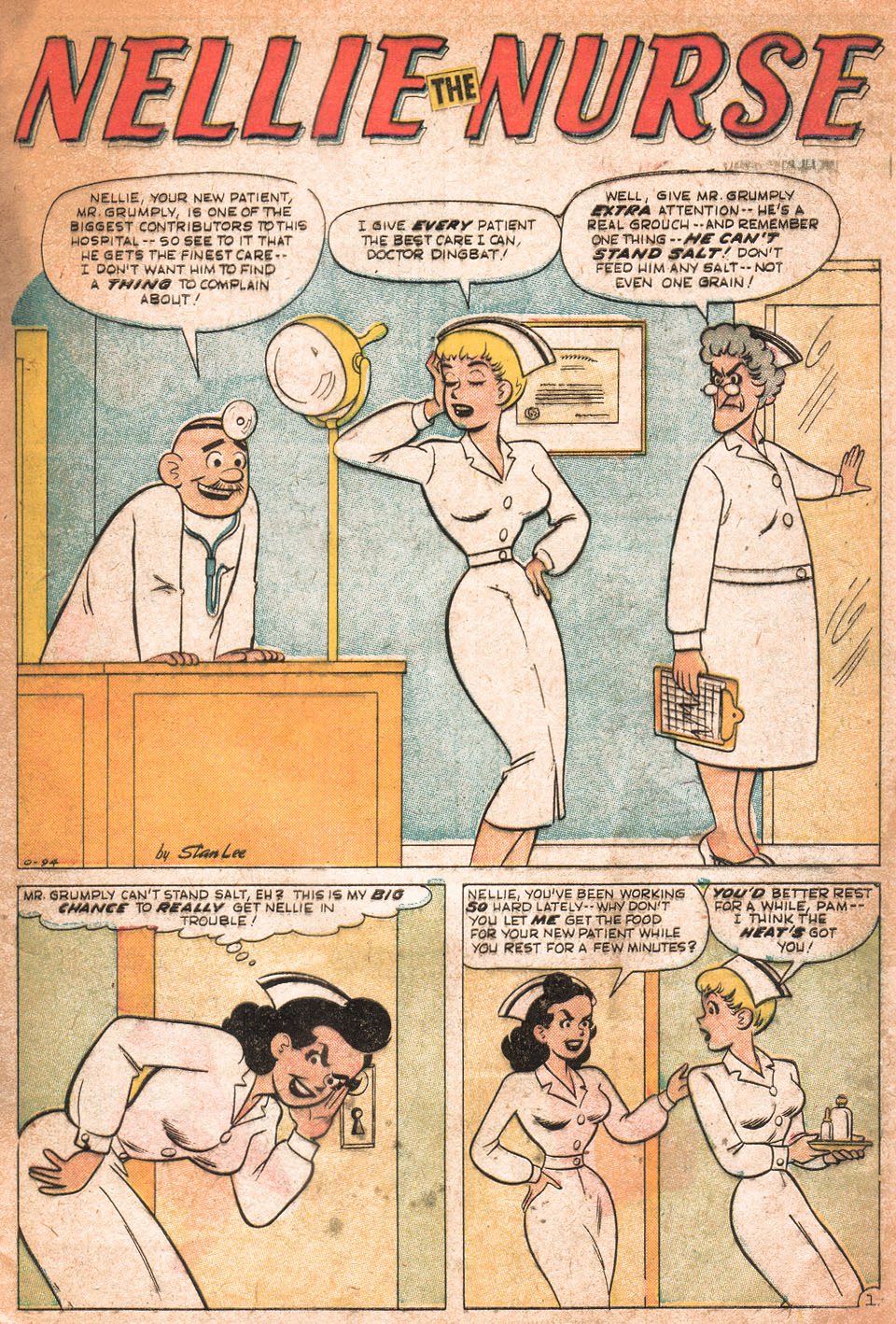 Read online Nellie The Nurse (1957) comic -  Issue # Full - 6