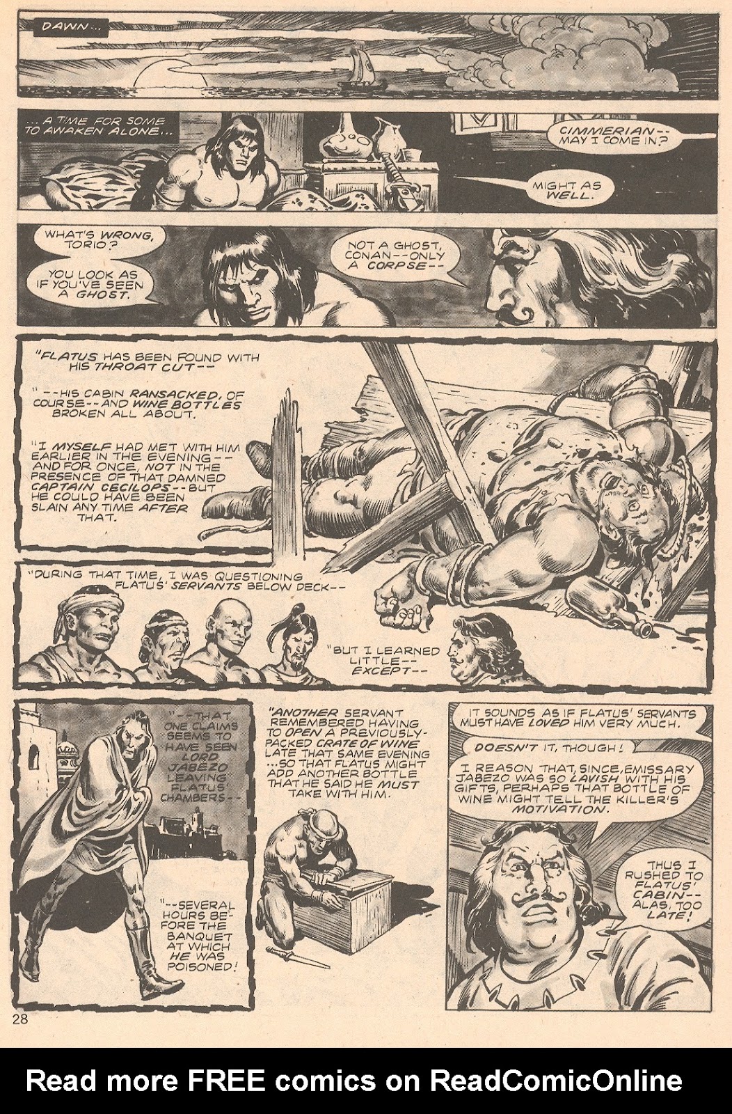 The Savage Sword Of Conan issue 66 - Page 28