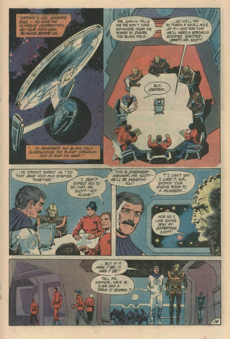 Read online Star Trek (1984) comic -  Issue #4 - 15