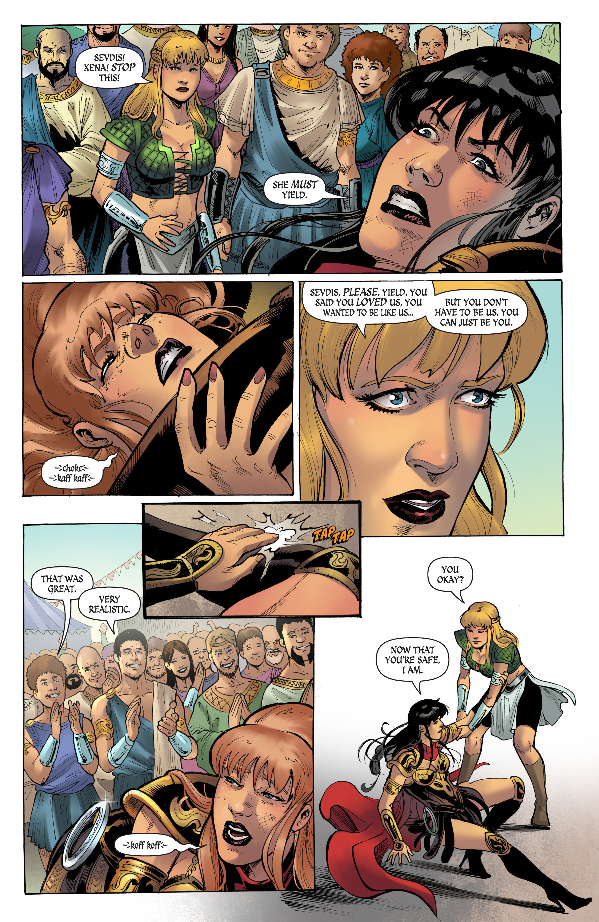 Read online Xena: Warrior Princess (2018) comic -  Issue # _TPB 2 - 110