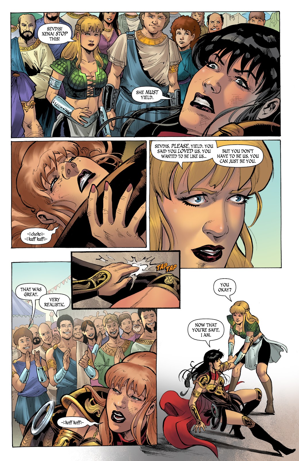 Xena: Warrior Princess (2018) issue TPB 2 - Page 110