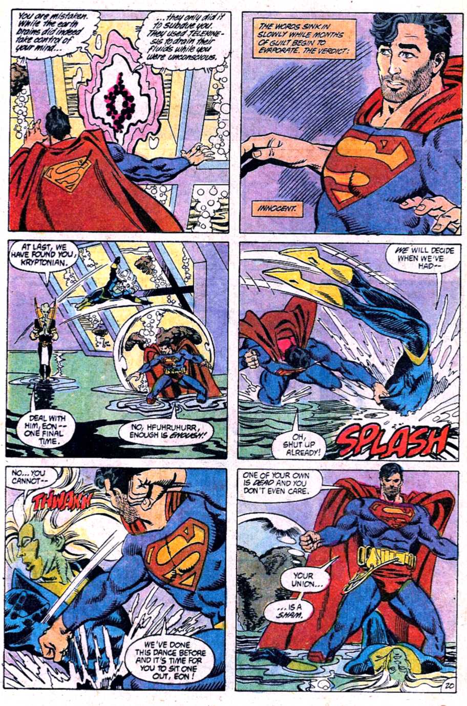 Read online Adventures of Superman (1987) comic -  Issue #452 - 21