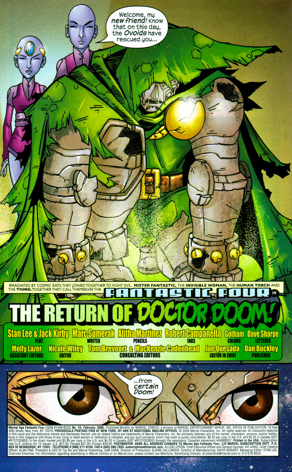 Read online Marvel Age Fantastic Four comic -  Issue #10 - 3