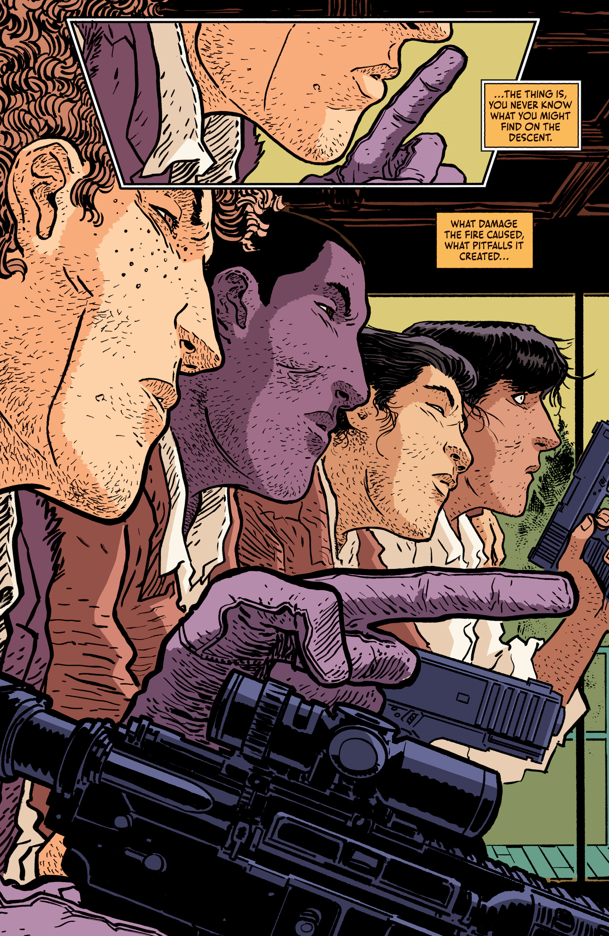 Read online Dark Spaces: Wildfire comic -  Issue #4 - 23