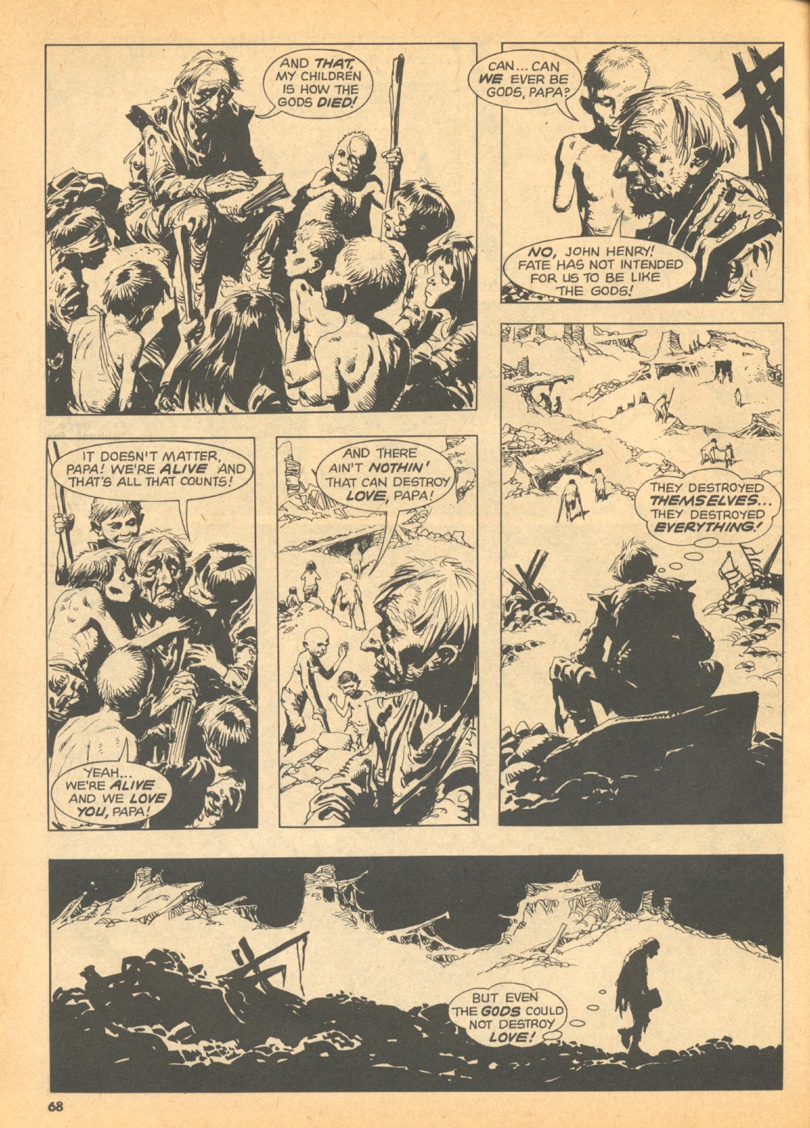 Read online Creepy (1964) comic -  Issue #73 - 68
