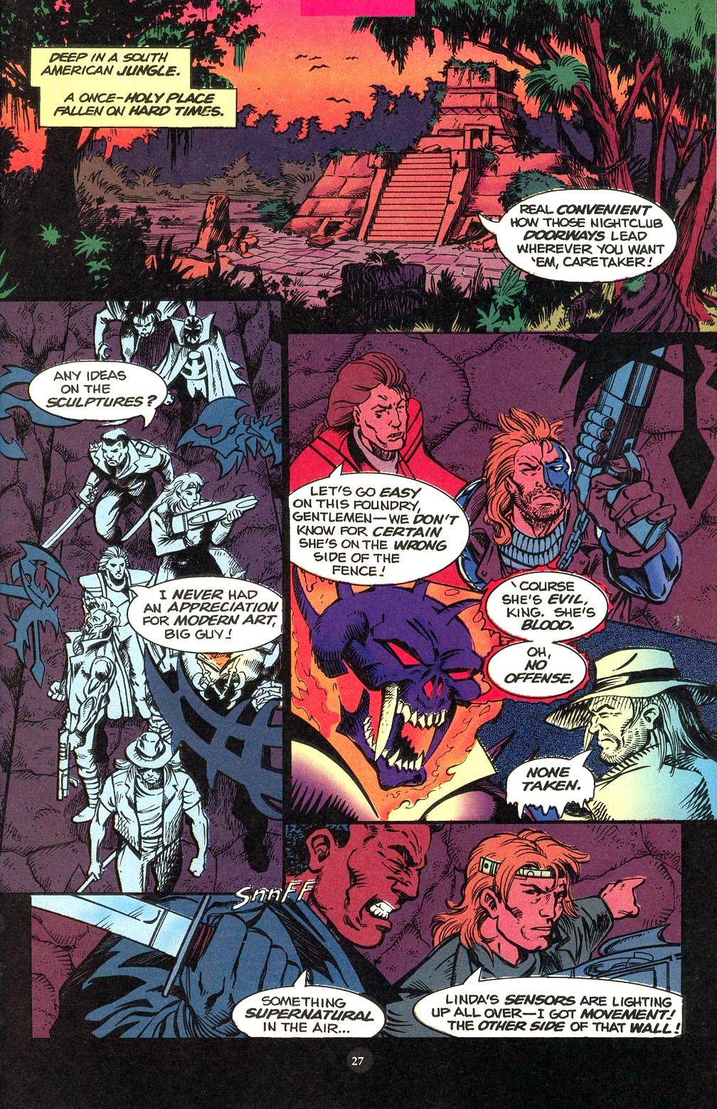 Read online Midnight Sons Unlimited comic -  Issue #4 - 21