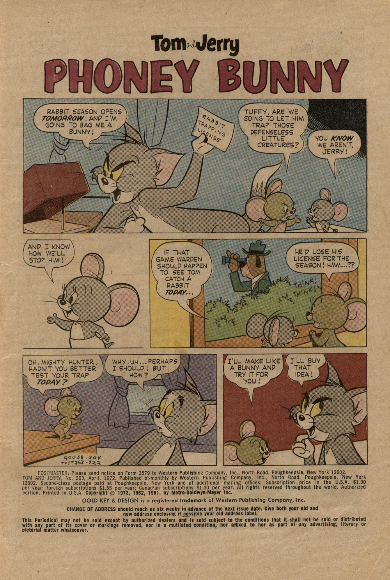 Read online Tom and Jerry comic -  Issue #263 - 3