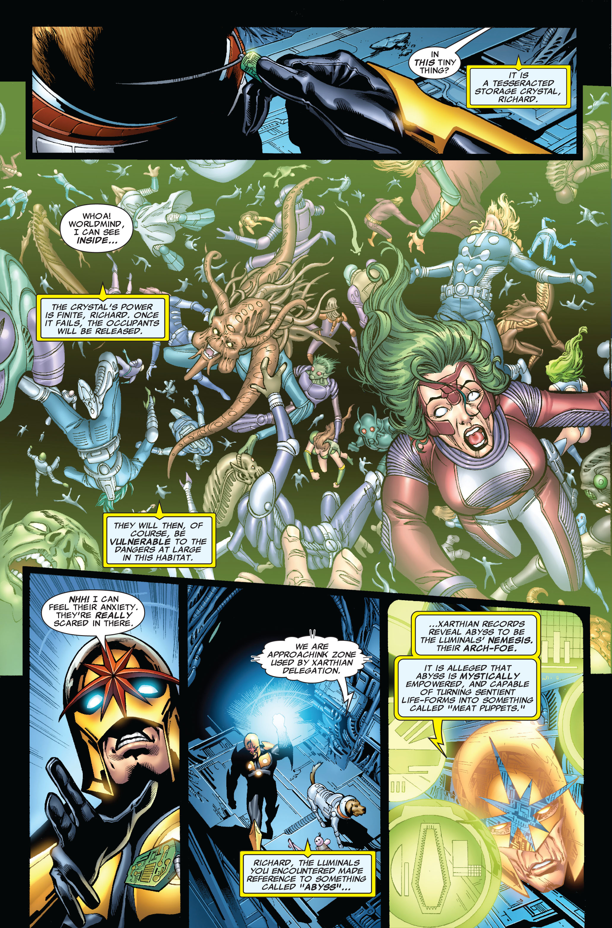 Read online Nova (2007) comic -  Issue #9 - 7