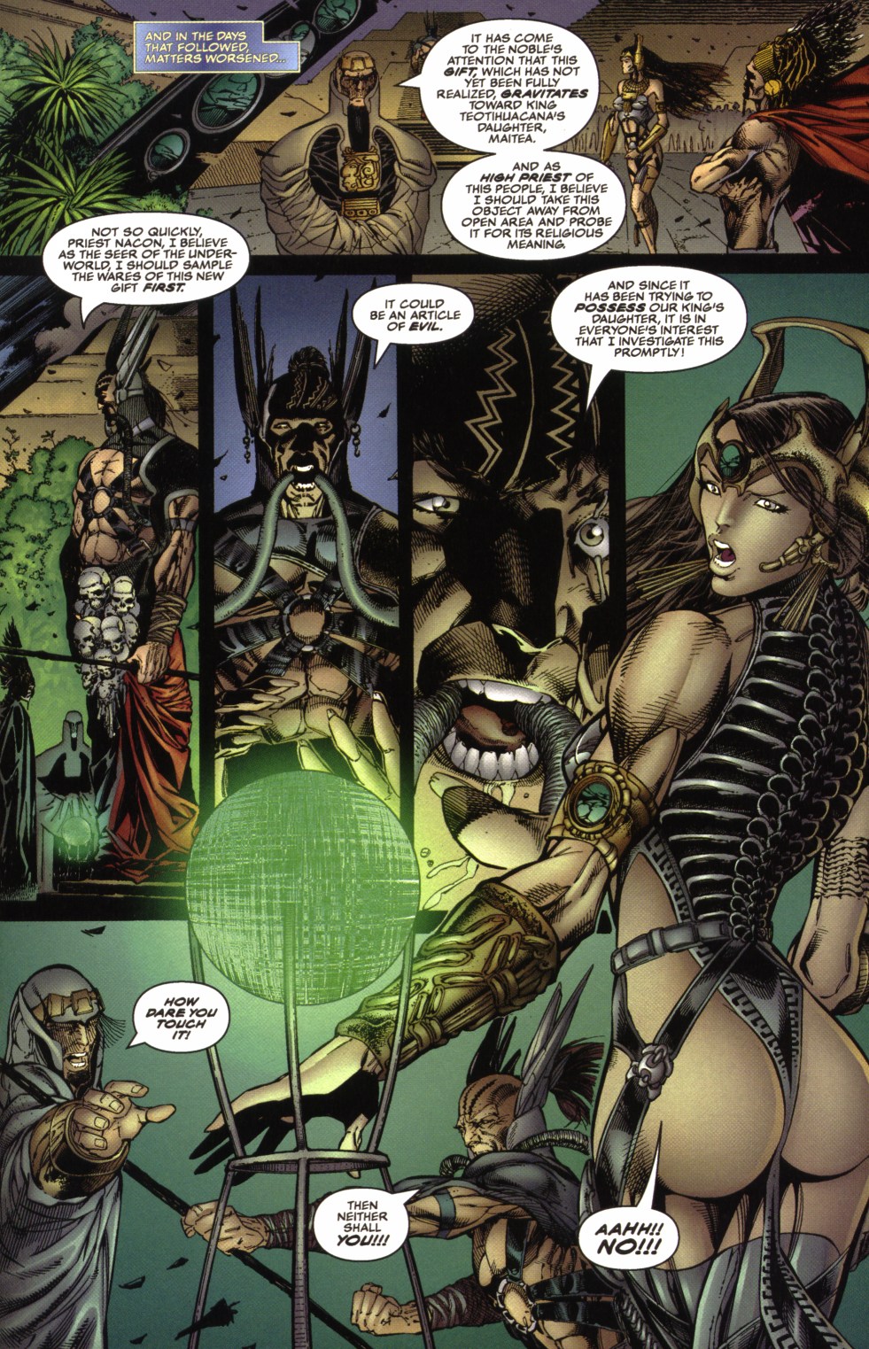 Read online Tales of the Witchblade comic -  Issue #5 - 10