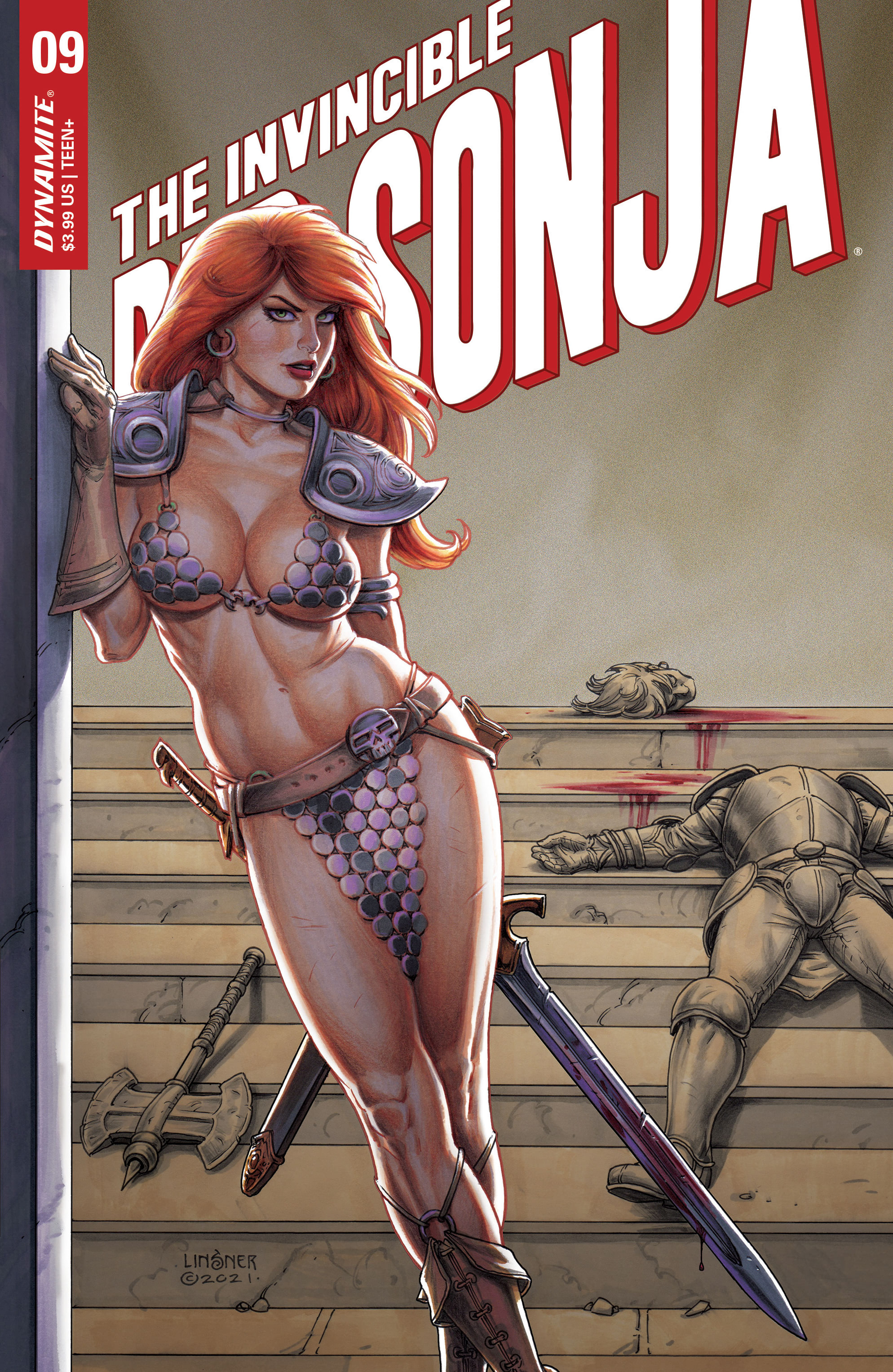 Read online The Invincible Red Sonja comic -  Issue #9 - 2