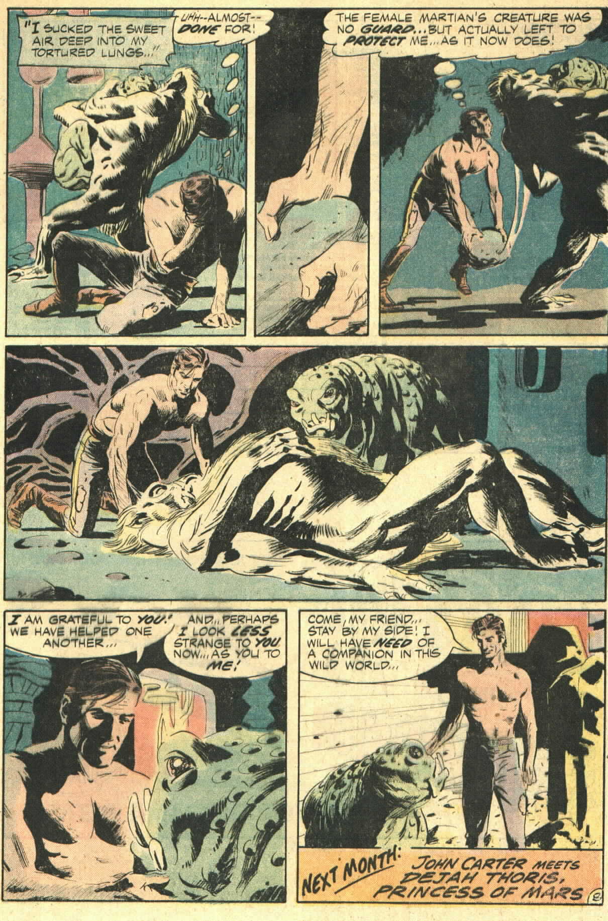 Read online Tarzan (1972) comic -  Issue #208 - 39