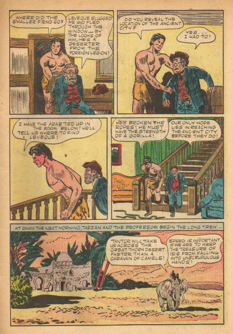 Read online Tarzan (1948) comic -  Issue #26 - 7