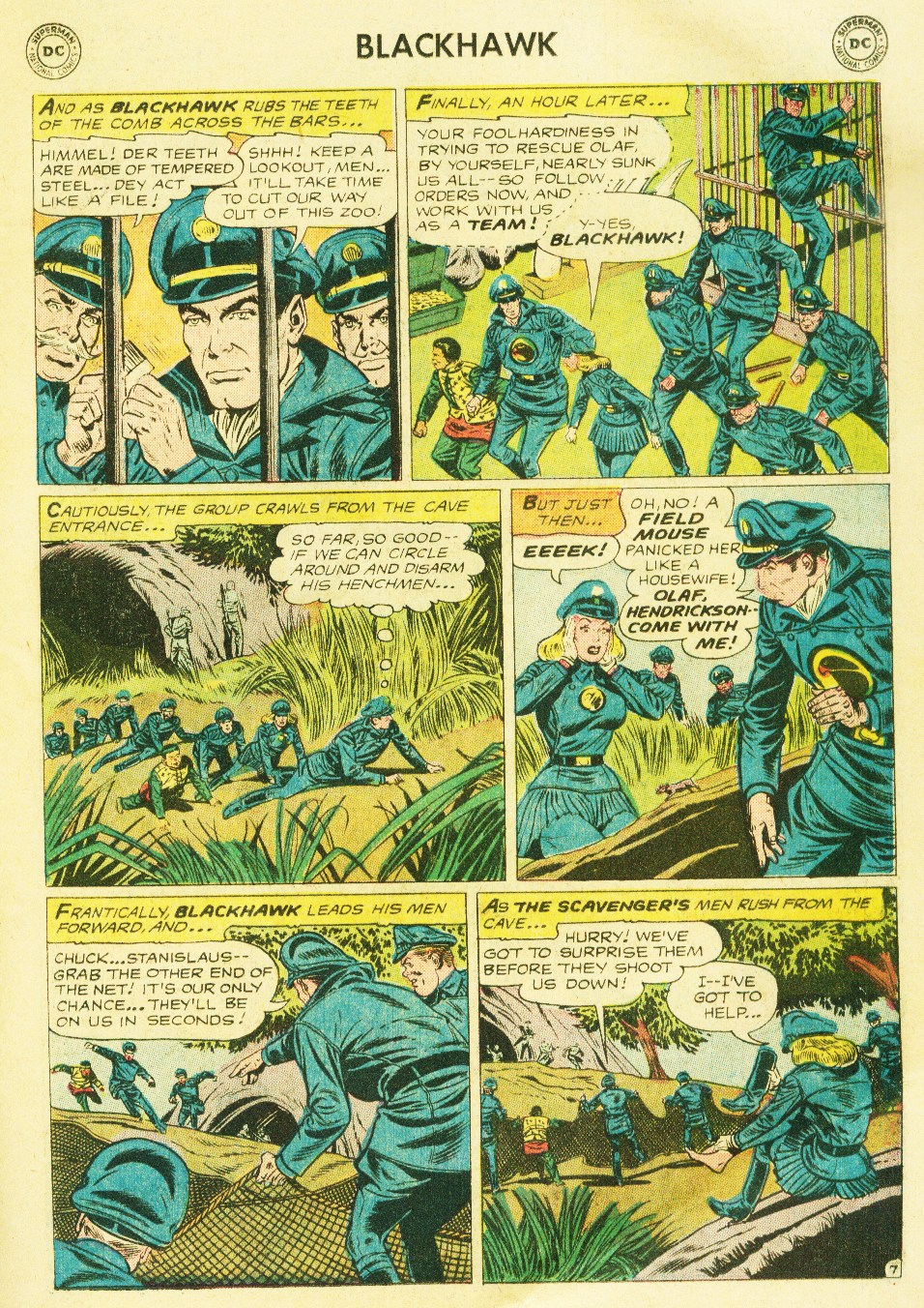 Read online Blackhawk (1957) comic -  Issue #133 - 31