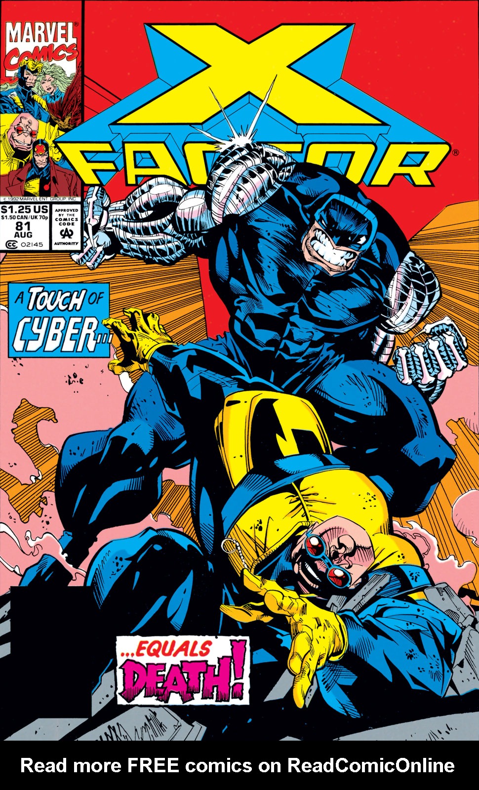 Read online X-Factor (1986) comic -  Issue #81 - 1