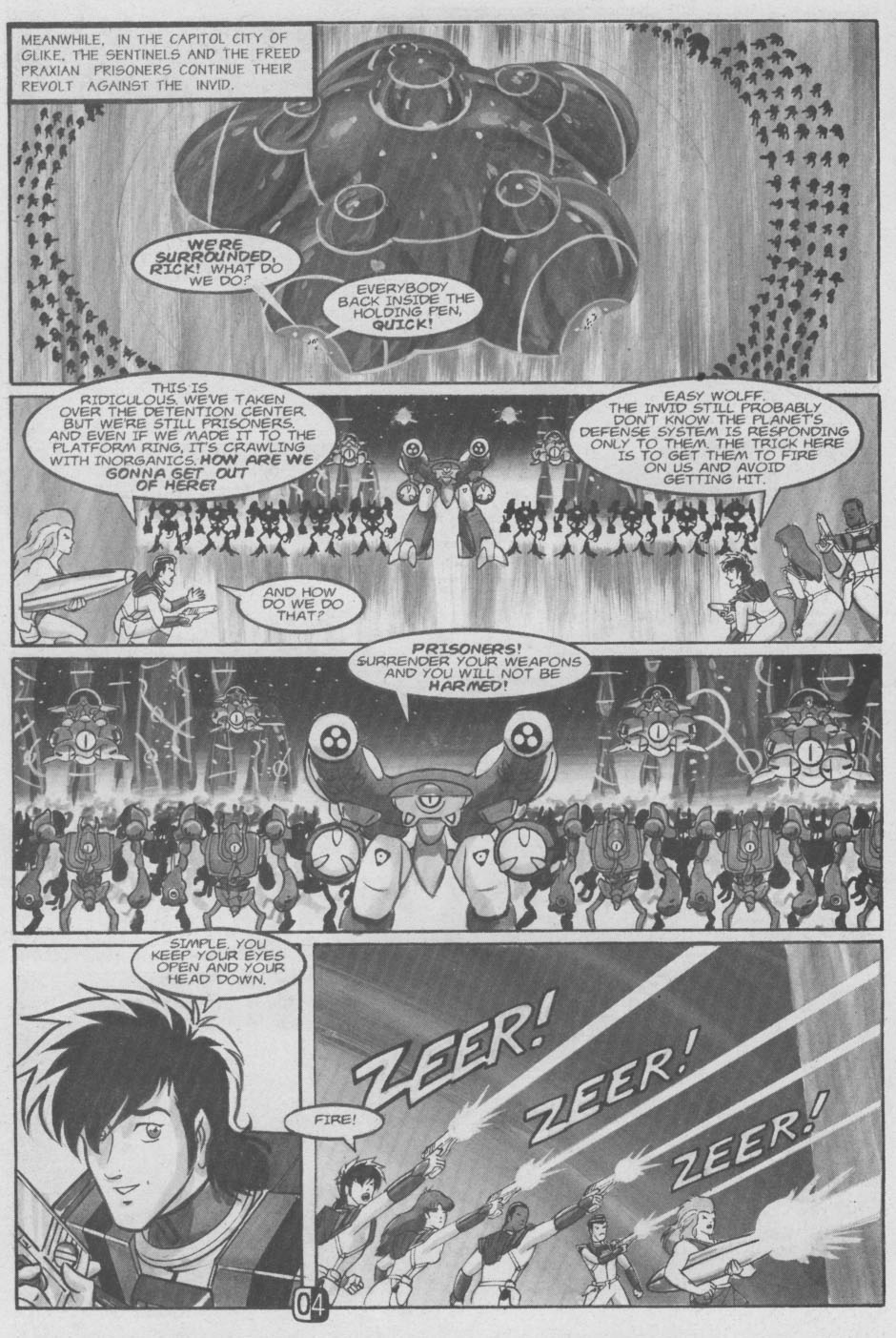 Read online Robotech II: The Sentinels comic -  Issue #7 - 6