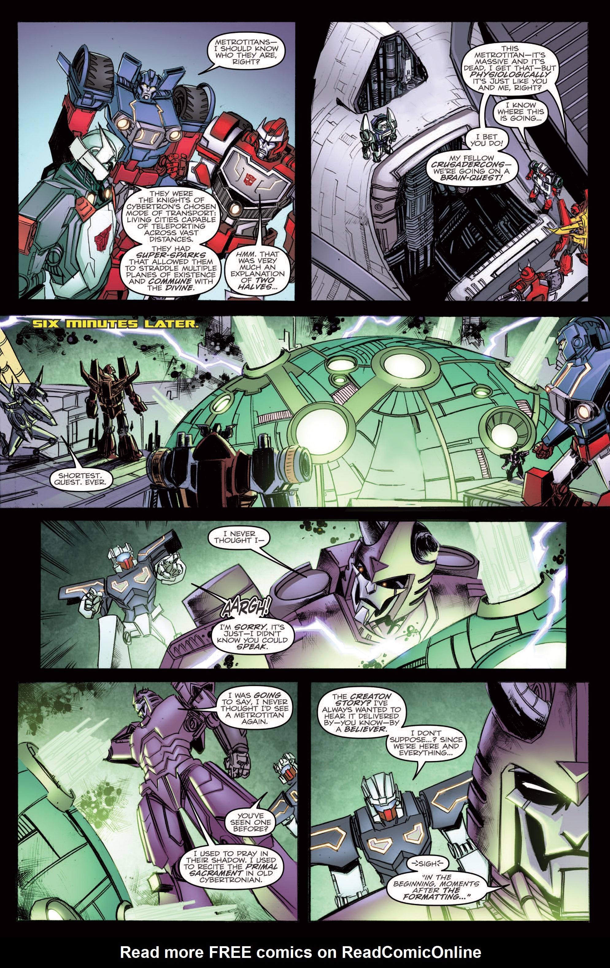 Read online The Transformers: More Than Meets The Eye comic -  Issue # Annual 2012 - 26