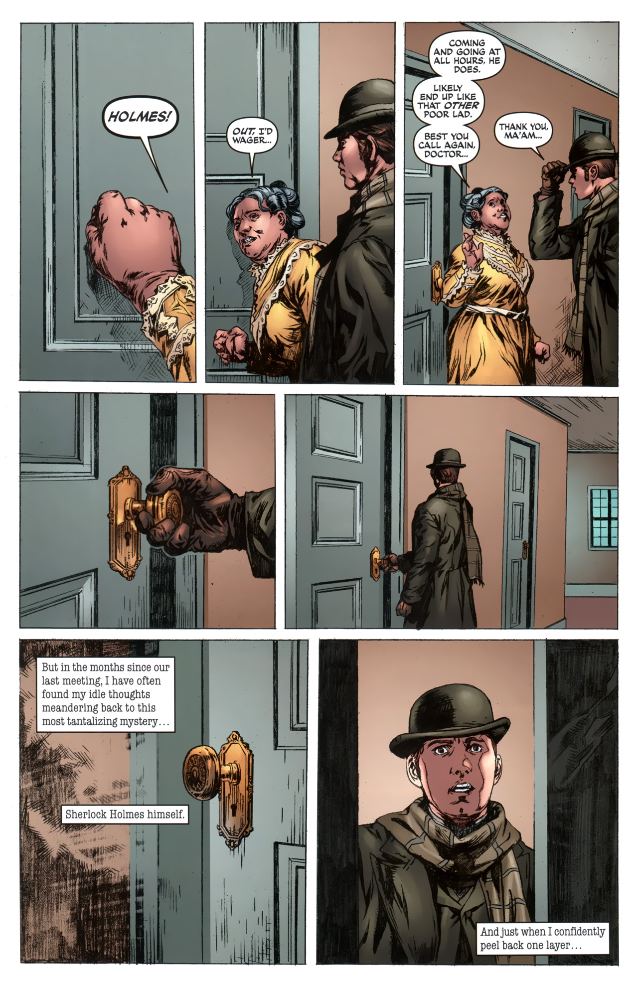 Read online Sherlock Holmes: Year One comic -  Issue #2 - 12