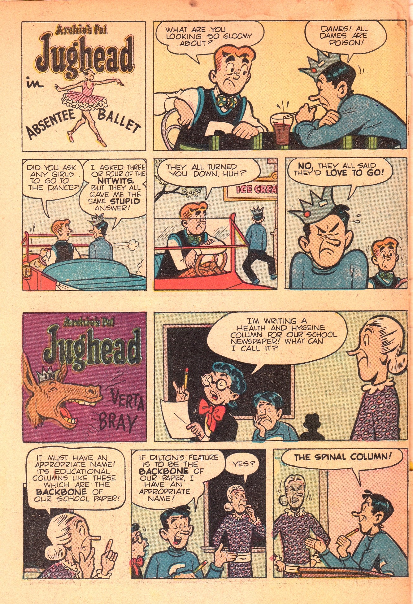 Read online Archie's Joke Book Magazine comic -  Issue #3 - 34