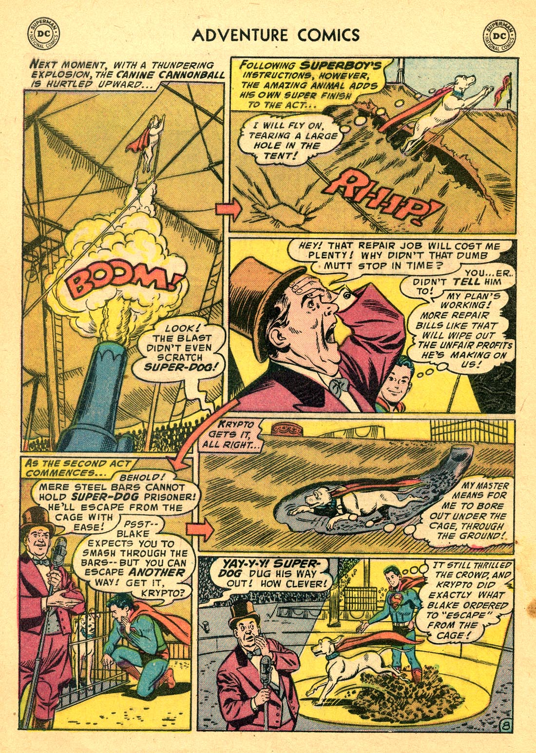 Read online Adventure Comics (1938) comic -  Issue #220 - 10