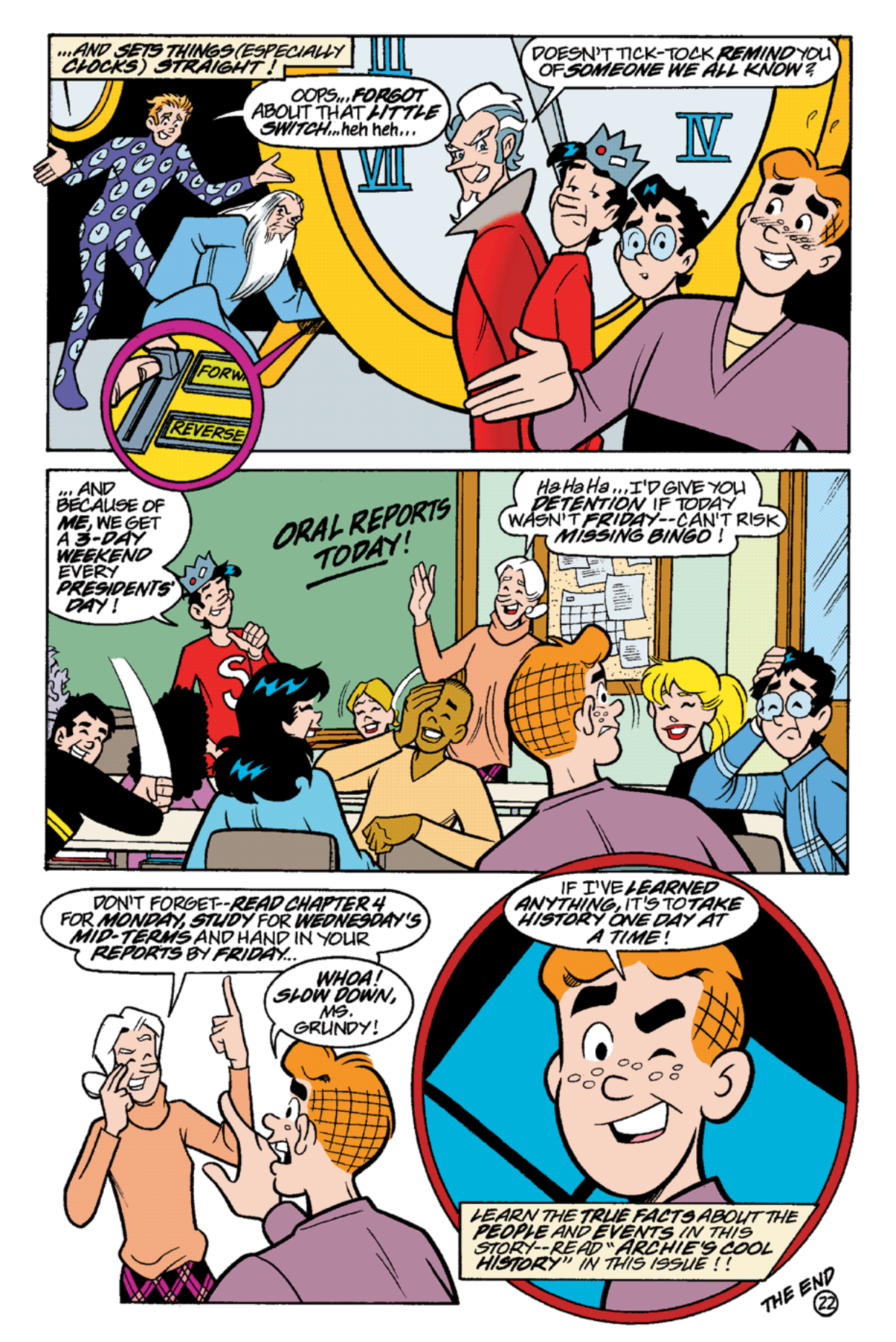 Read online Archie's Weird Mysteries comic -  Issue #20 - 25