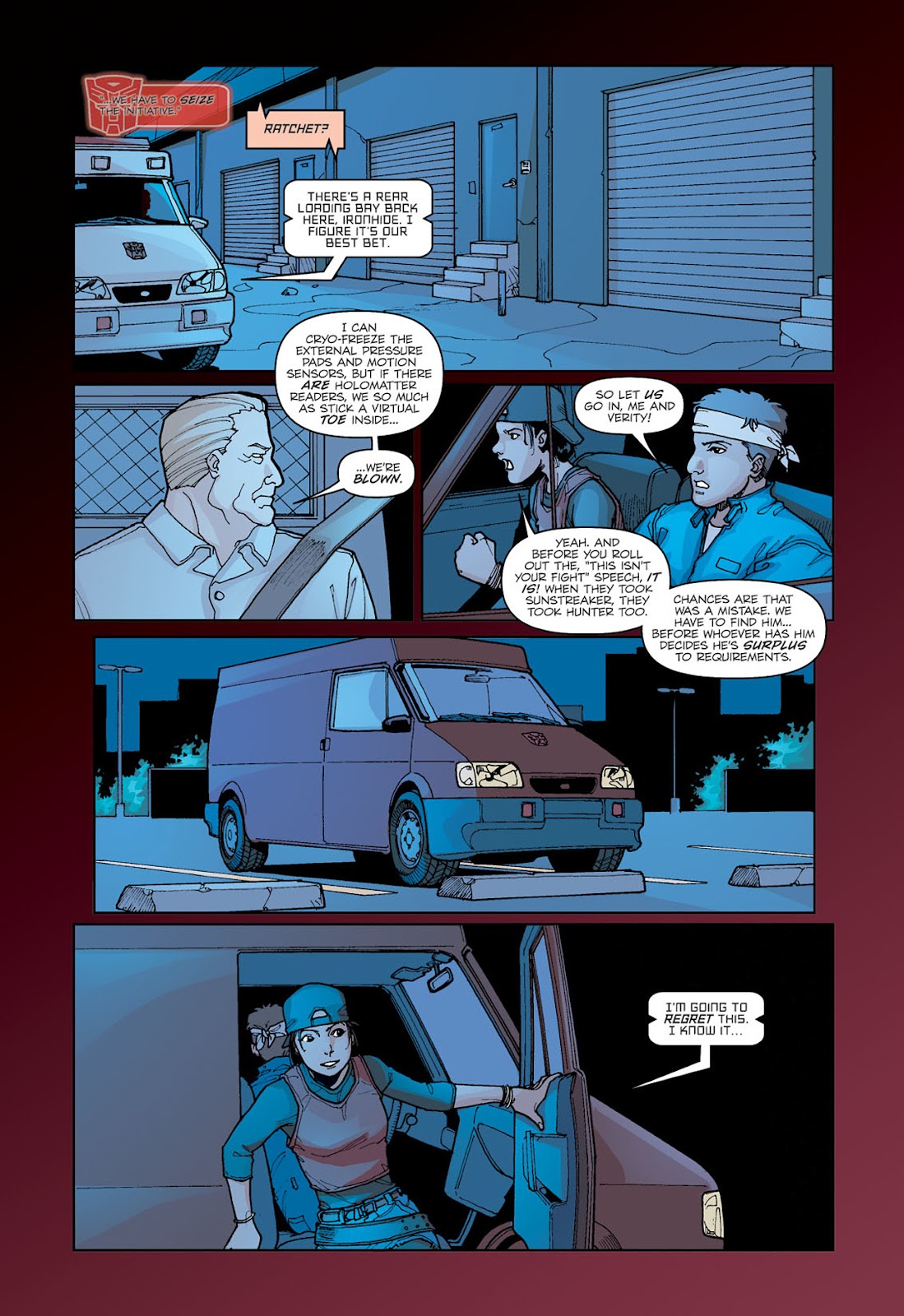 The Transformers: Escalation issue 4 - Page 8