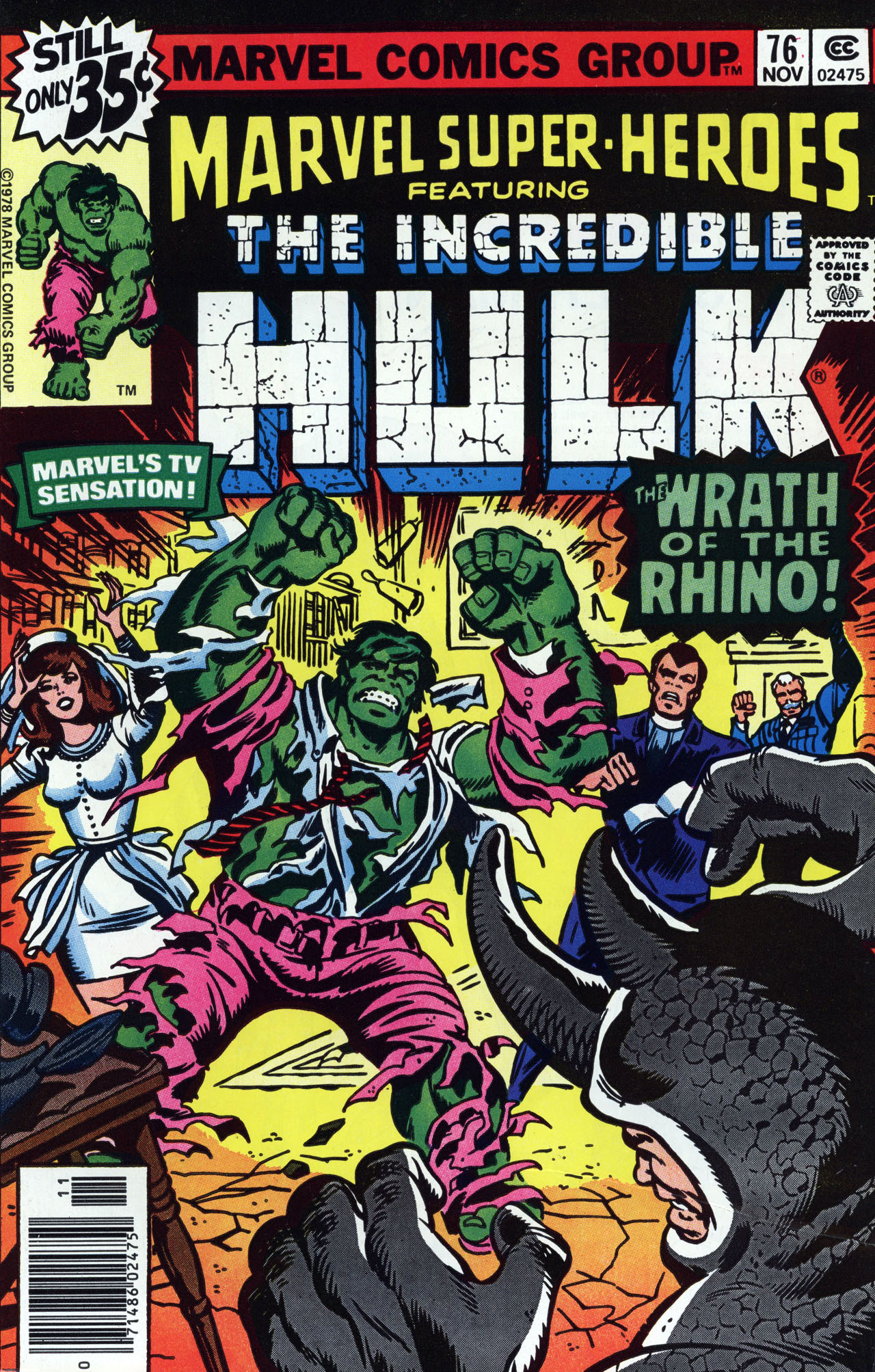 Read online Marvel Super-Heroes comic -  Issue #76 - 1
