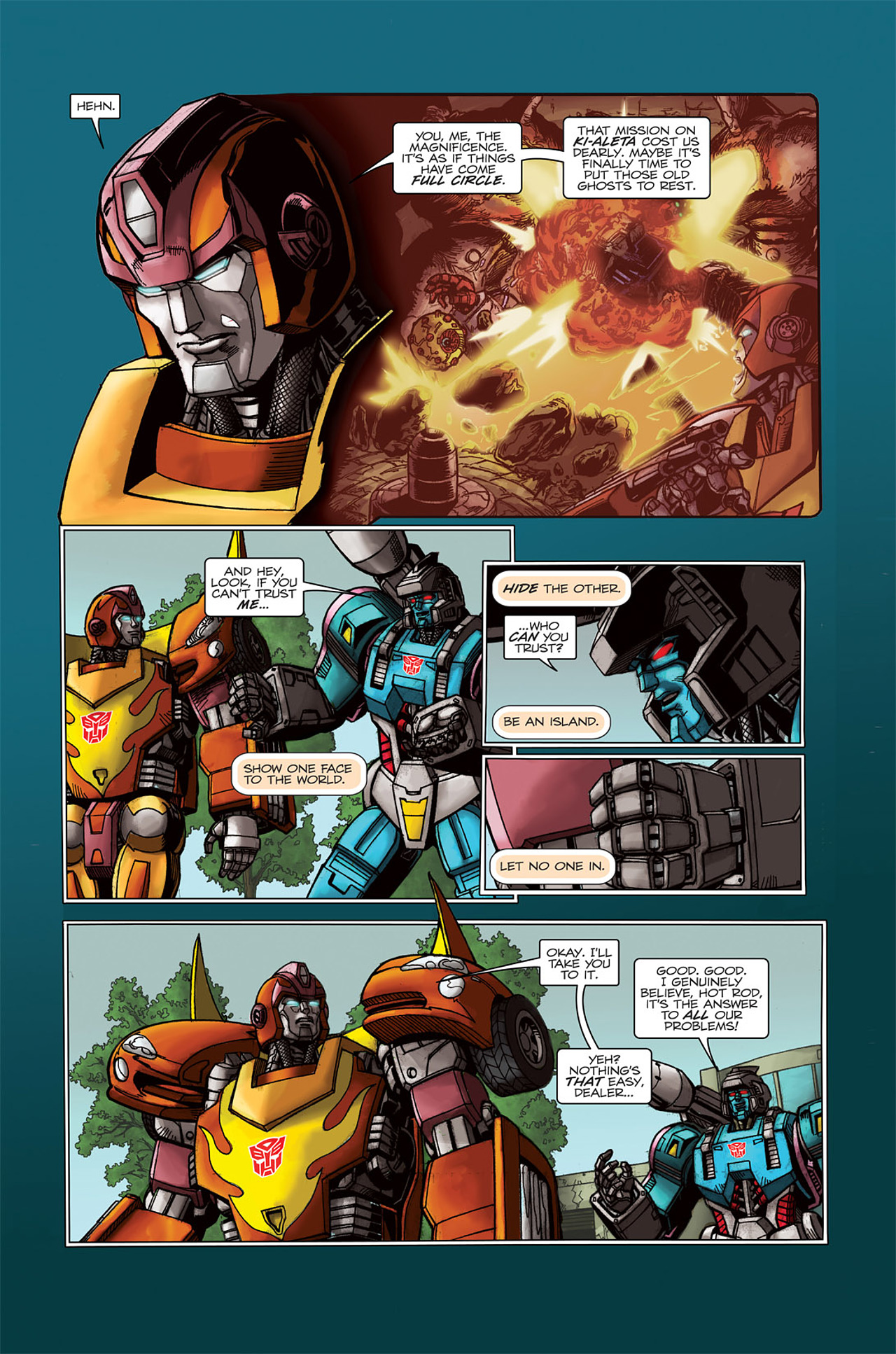 Read online Transformers Spotlight: Doubledealer comic -  Issue # Full - 6