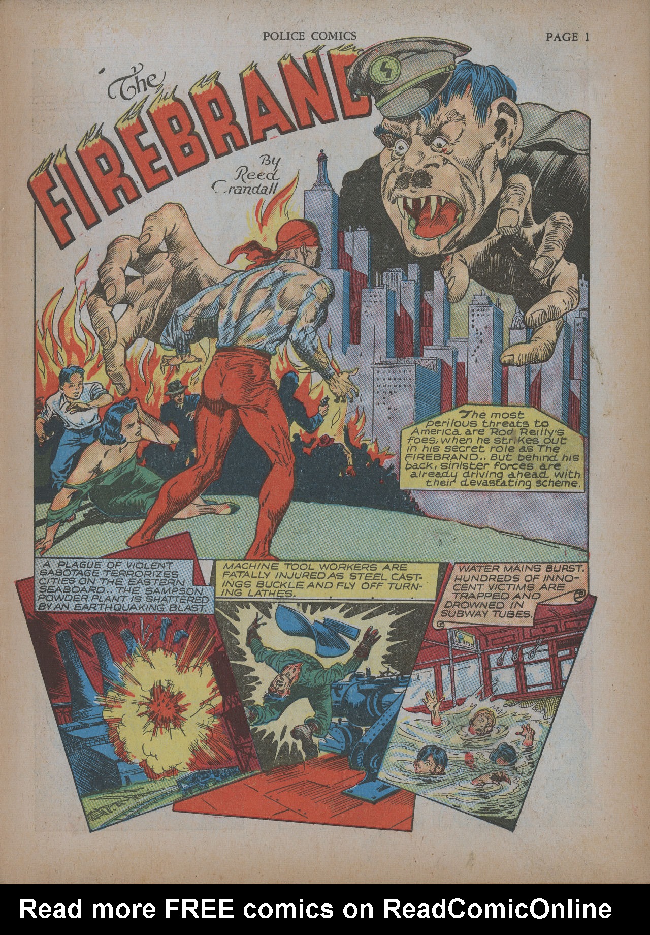Read online Police Comics comic -  Issue #5 - 5