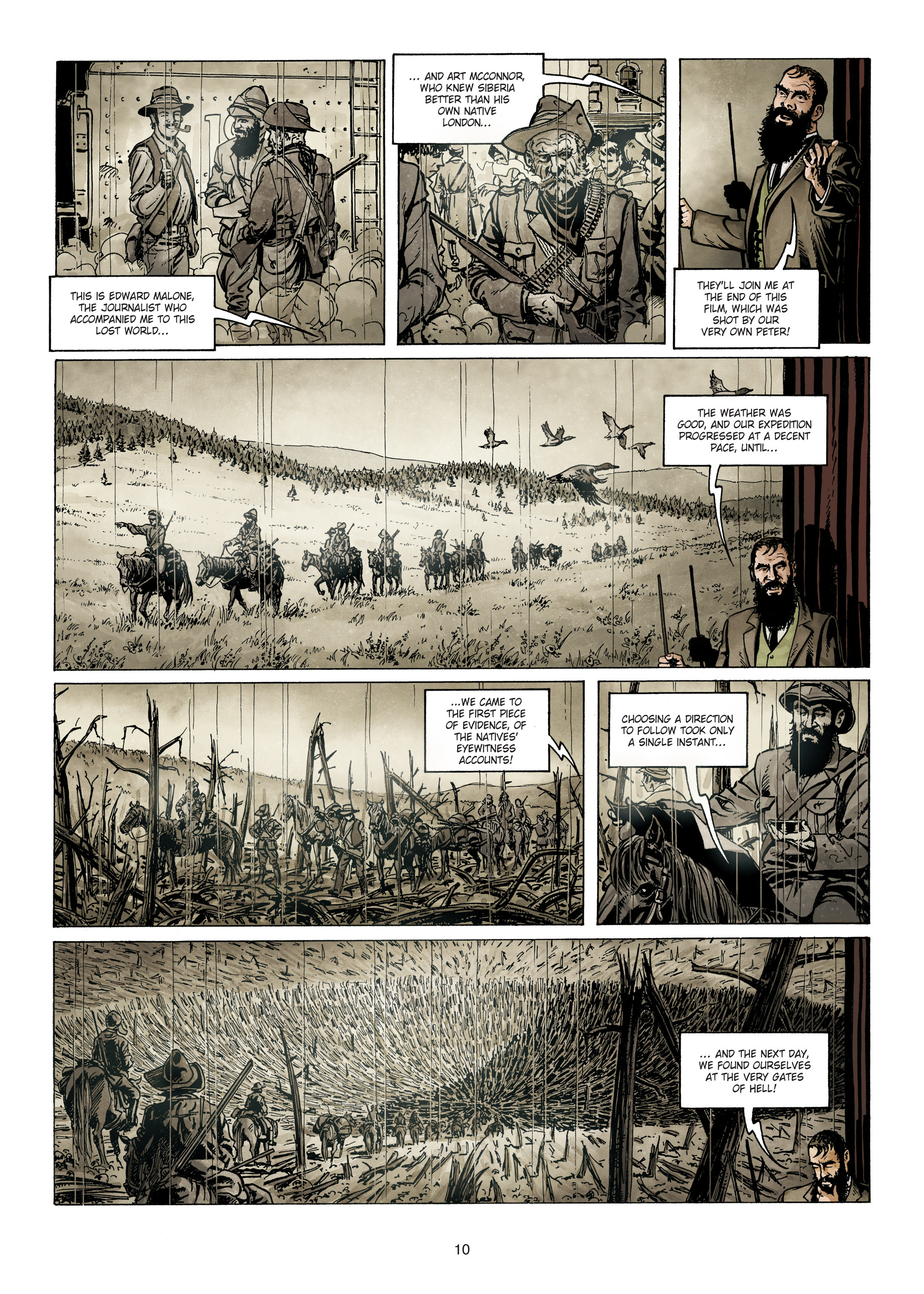 Read online War of the World War One Vol. 1: The Thing Below the Trenches comic -  Issue # Full - 10