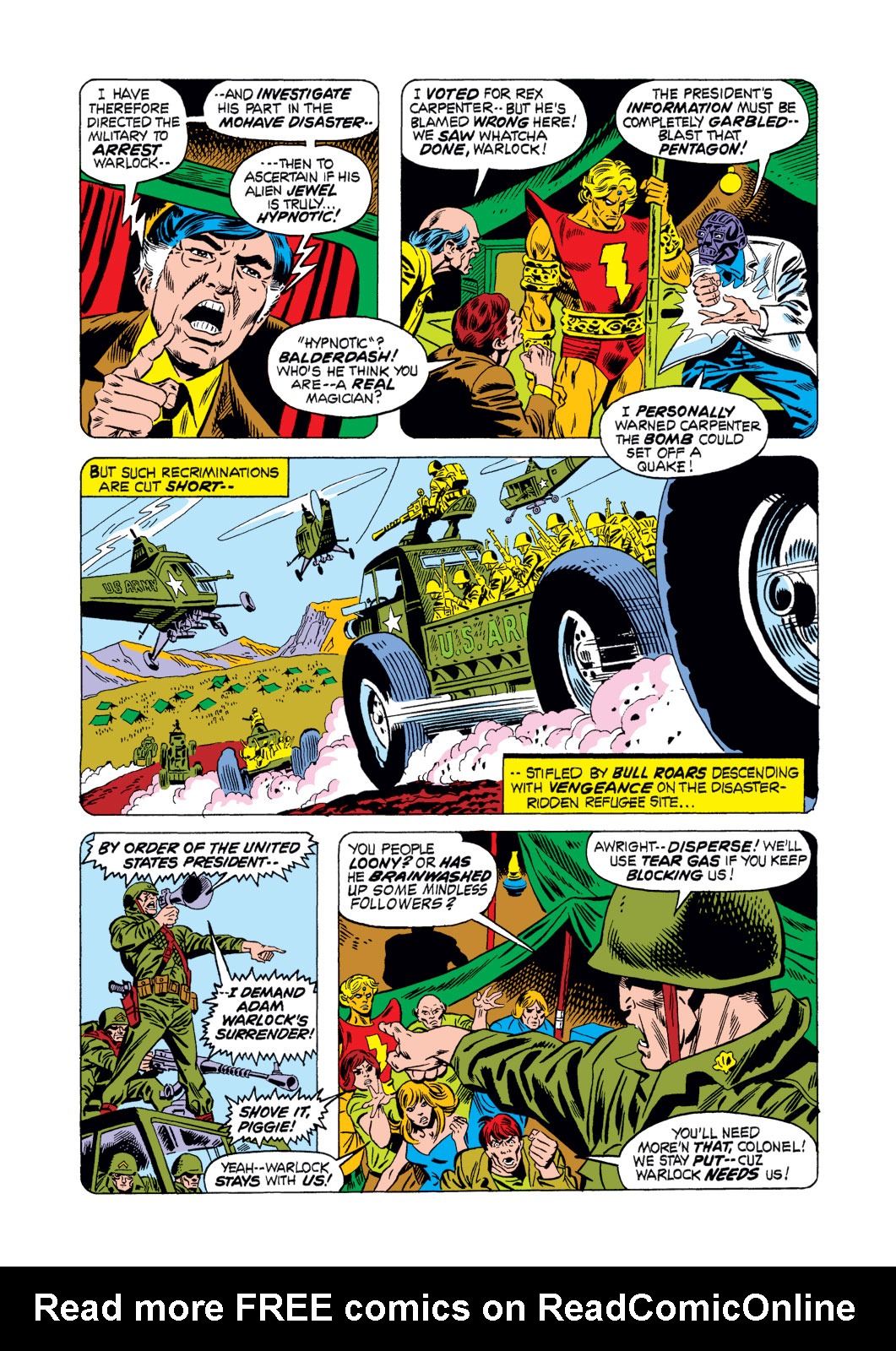 Read online Warlock (1972) comic -  Issue #6 - 4