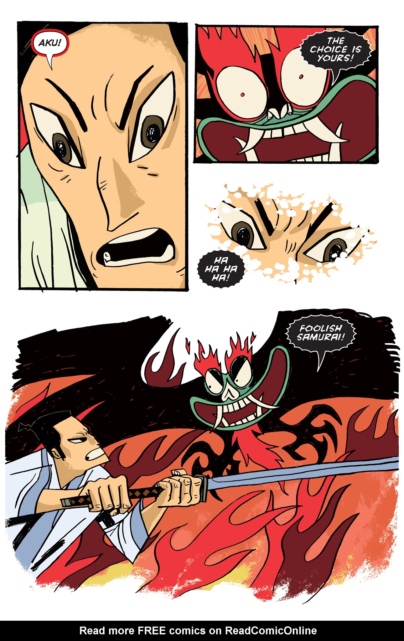Read online Samurai Jack: Quantum Jack comic -  Issue #4 - 17