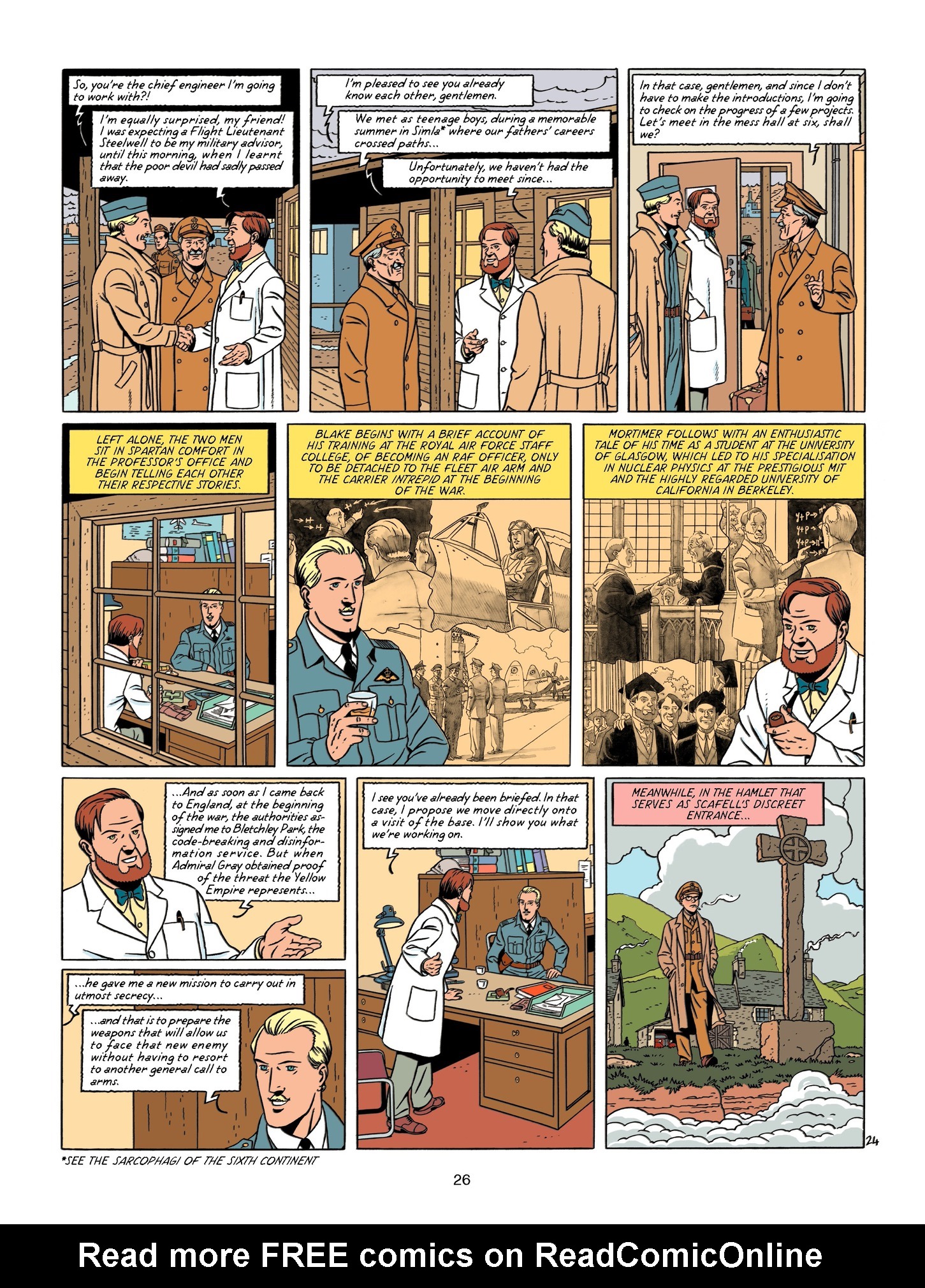 Read online Blake & Mortimer comic -  Issue #21 - 26